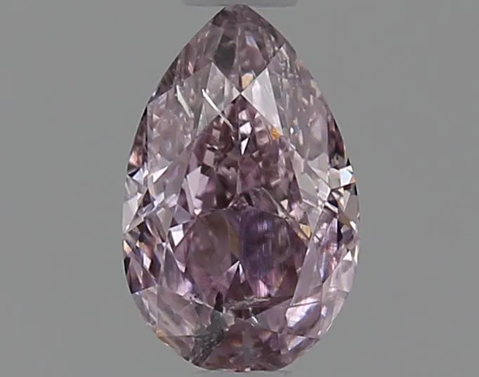 0.51ct Pear Natural Diamond (Colour Fancy Purplish Pink, Clarity VS1, Cut VG, GIA Certified)