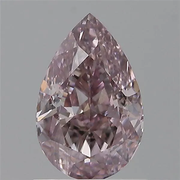 1.24ct Pear Natural Diamond (Colour Fancy Pink, Clarity VS2, GIA Certified)