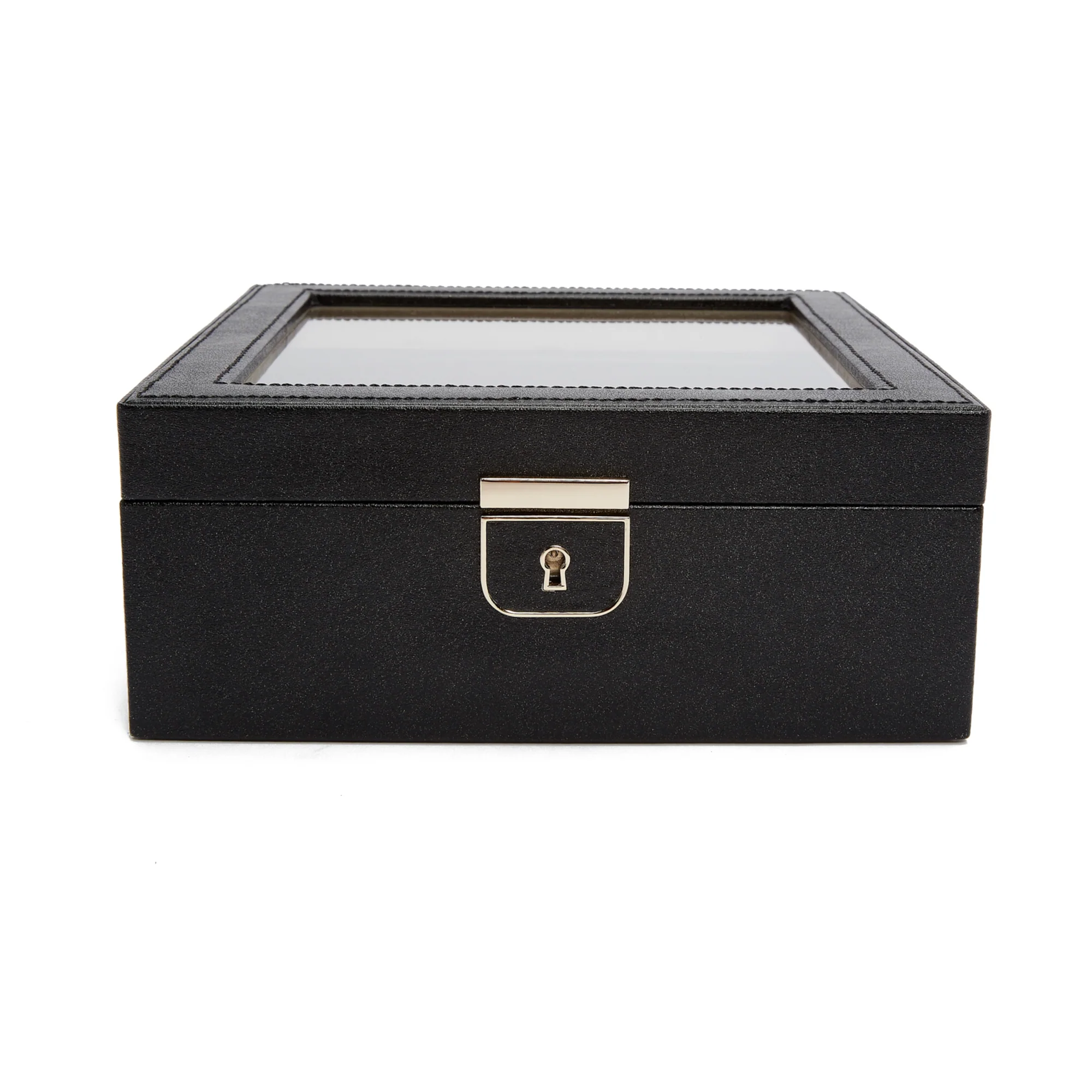 WOLF Palermo 6 Piece Watch Box | Black - Image 3