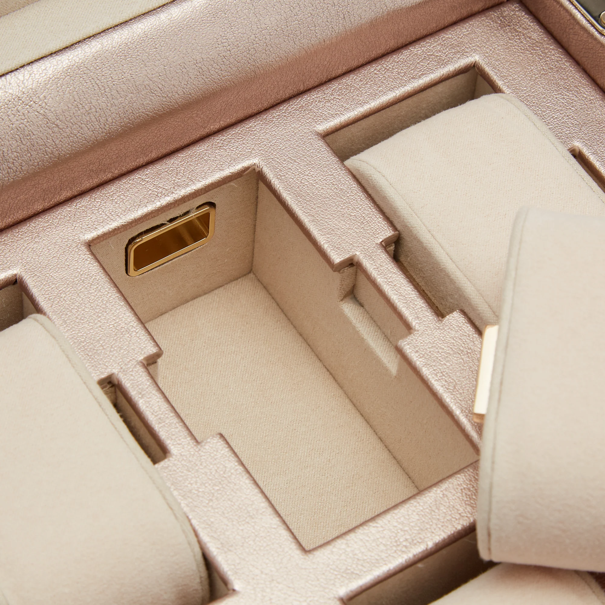 WOLF Palermo 6 Piece Watch Box | Rose Gold - Image 2