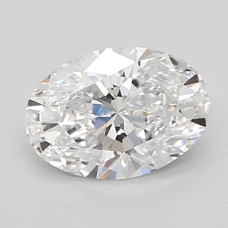 3.00ct Oval Lab Grown Diamond (Colour D, Clarity IF, Cut EX, IGI Certified)