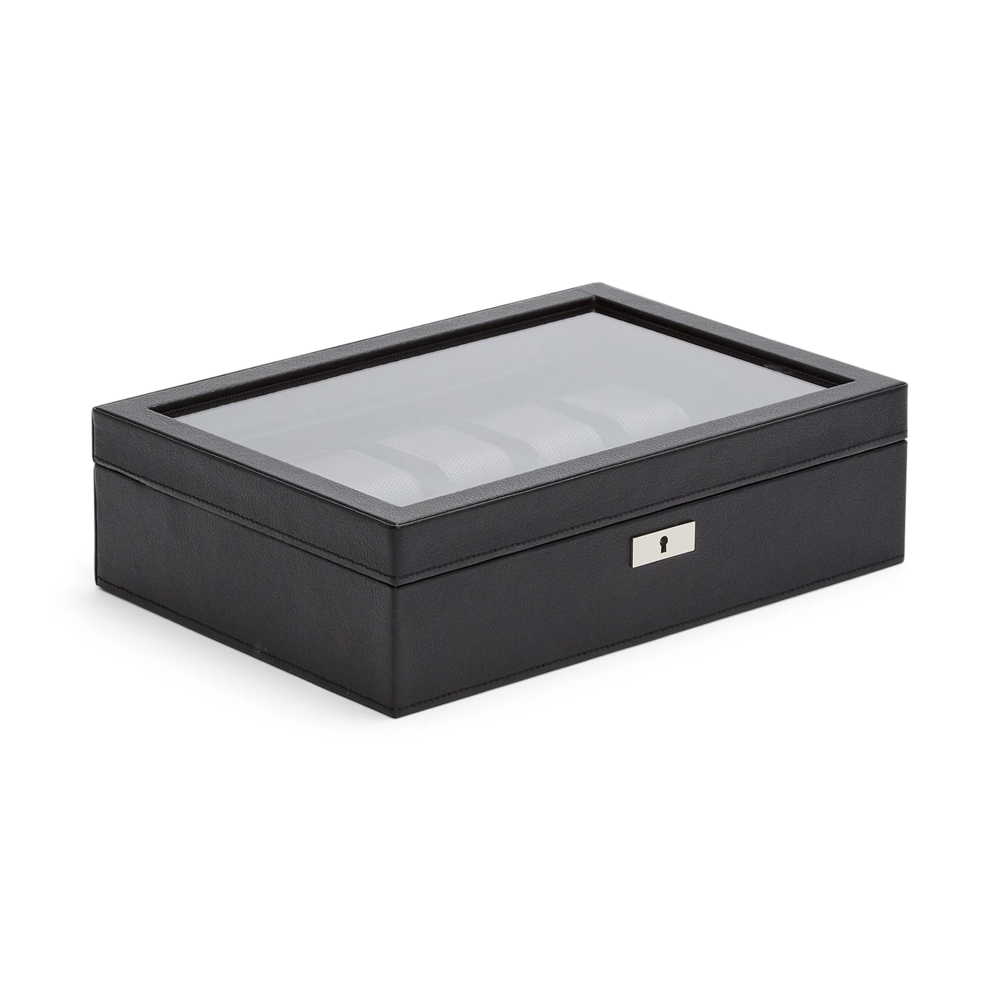 WOLF Viceroy 10 Piece Watch Box | Black - Image 3