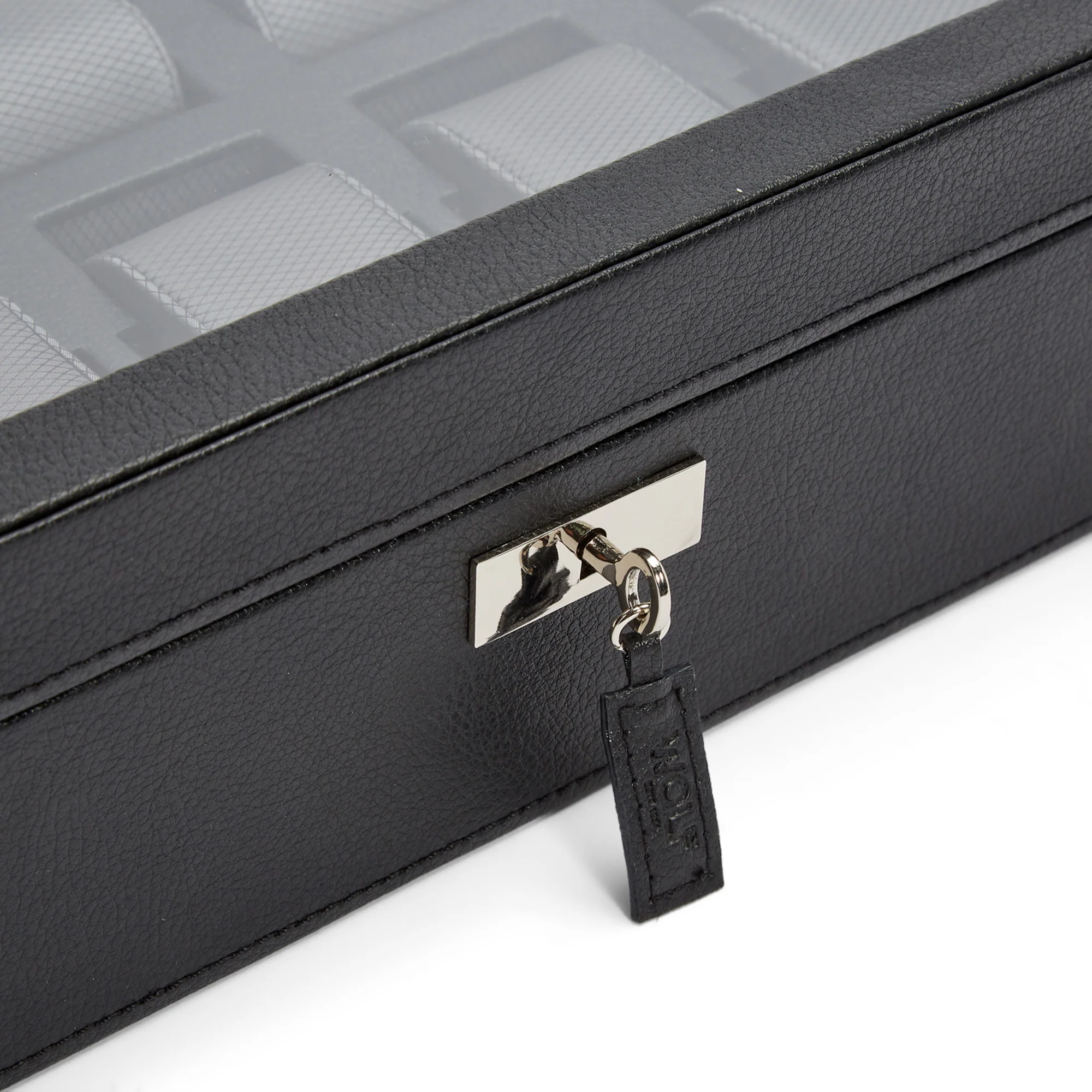 WOLF Viceroy 10 Piece Watch Box | Black - Image 6