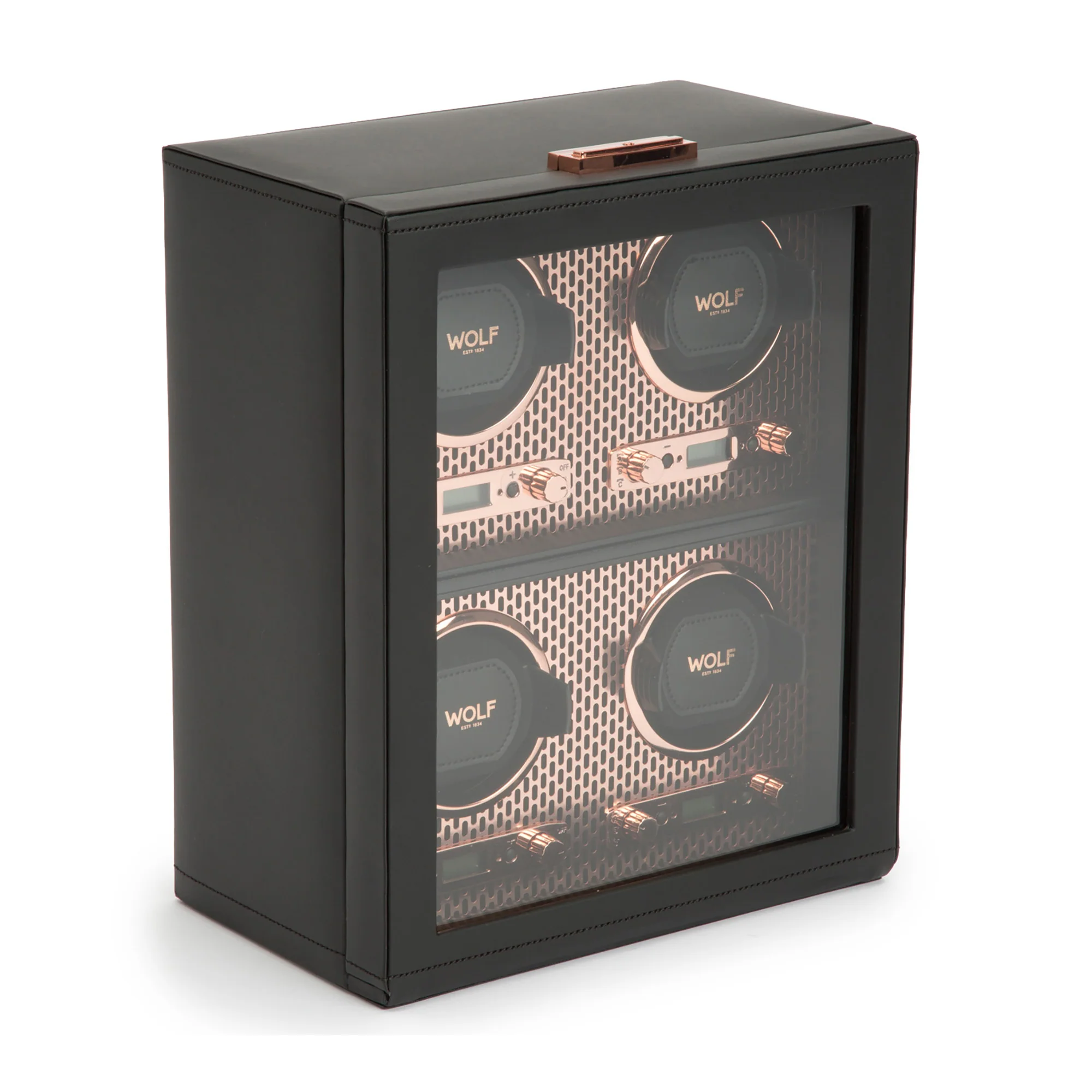 WOLF Axis 4 Piece Watch Winder | Copper - Image 3
