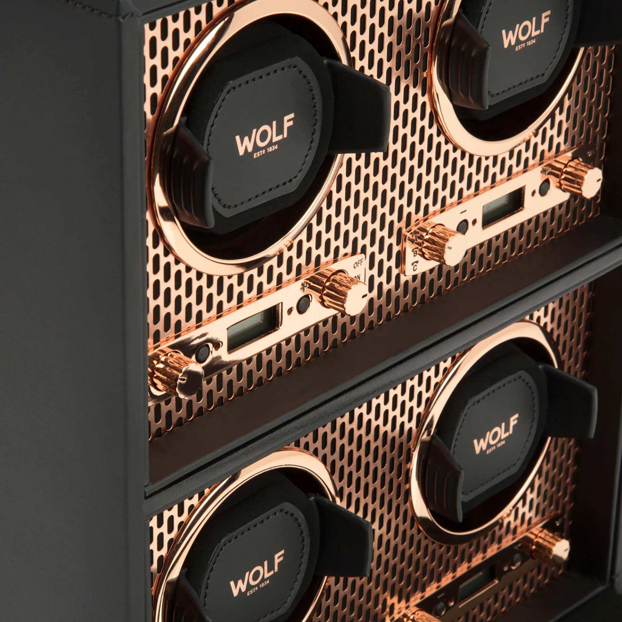 WOLF Axis 4 Piece Watch Winder | Copper - Image 4