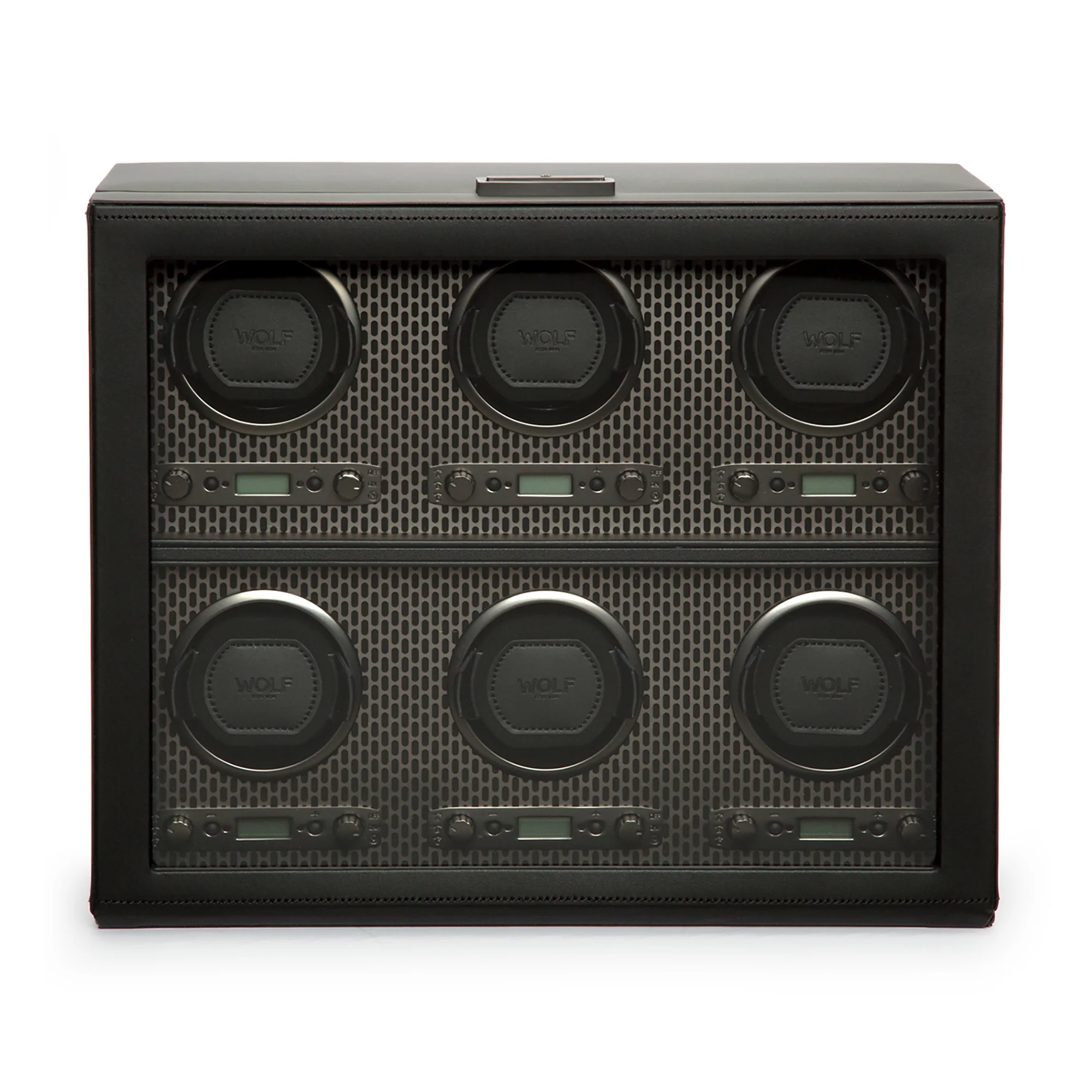 WOLF Axis 6 Piece Watch Winder | Powder Coat - Image 2