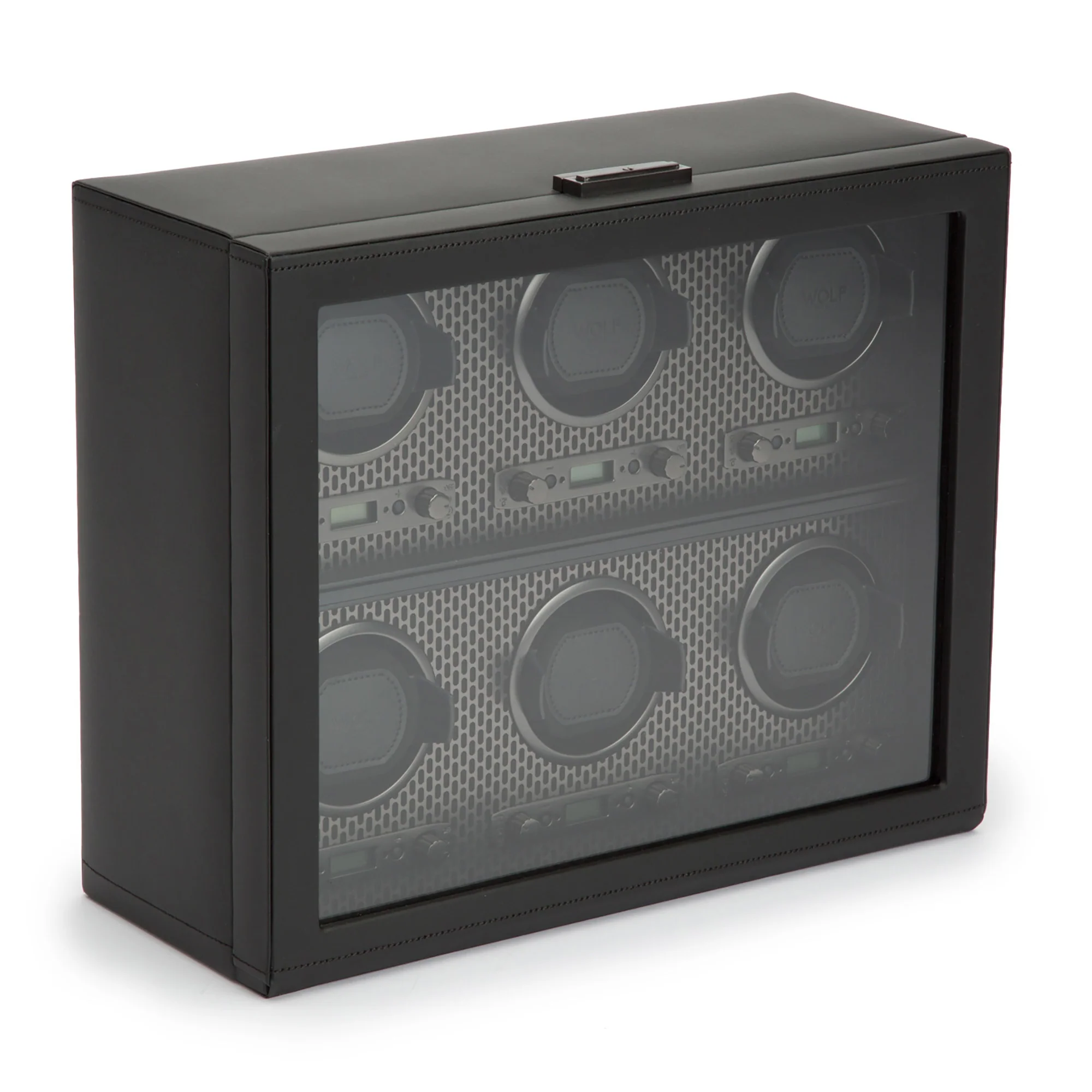 WOLF Axis 6 Piece Watch Winder | Powder Coat - Image 3