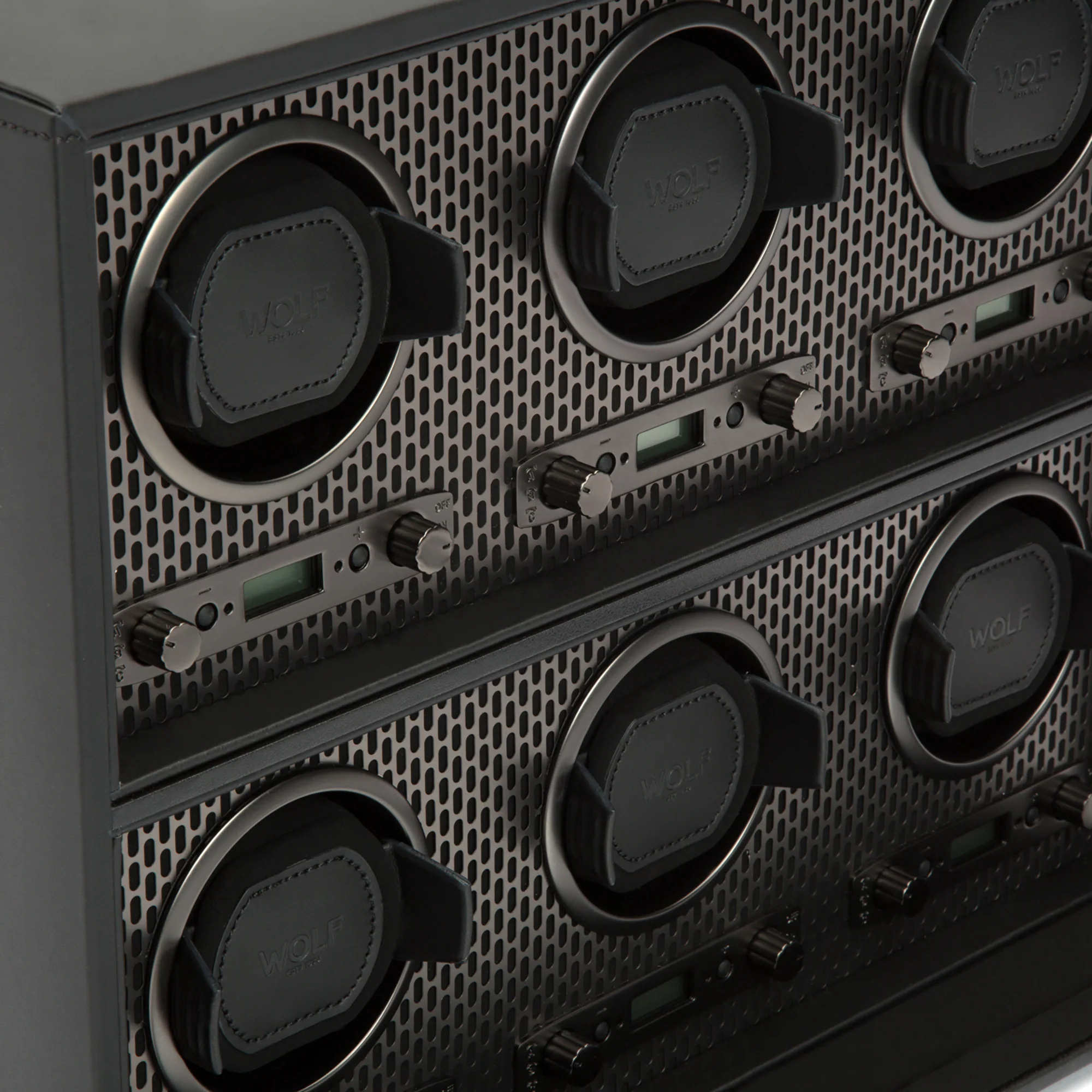 WOLF Axis 6 Piece Watch Winder | Powder Coat - Image 4