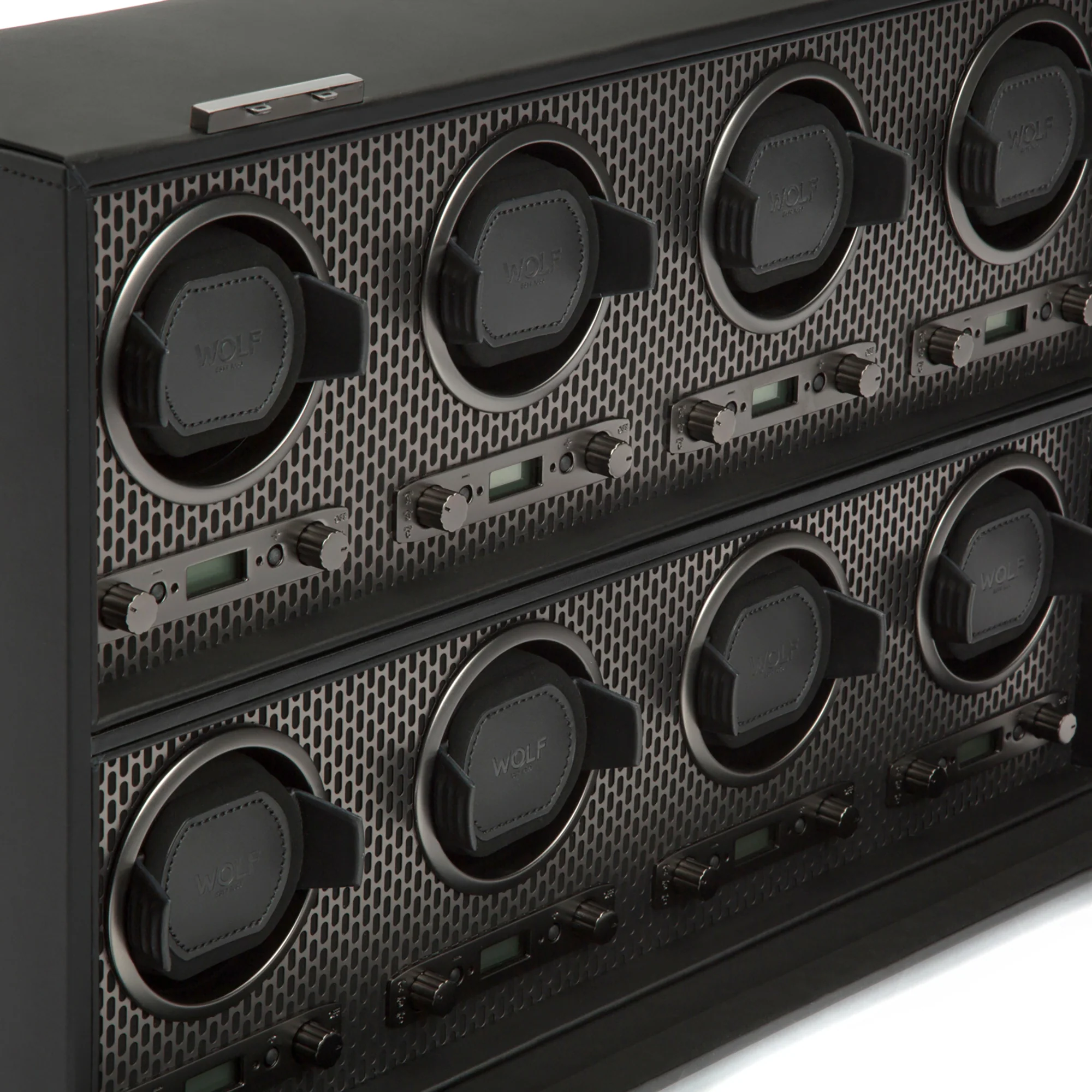 WOLF Axis 8 Piece Watch Winder | Powder Coat - Image 4