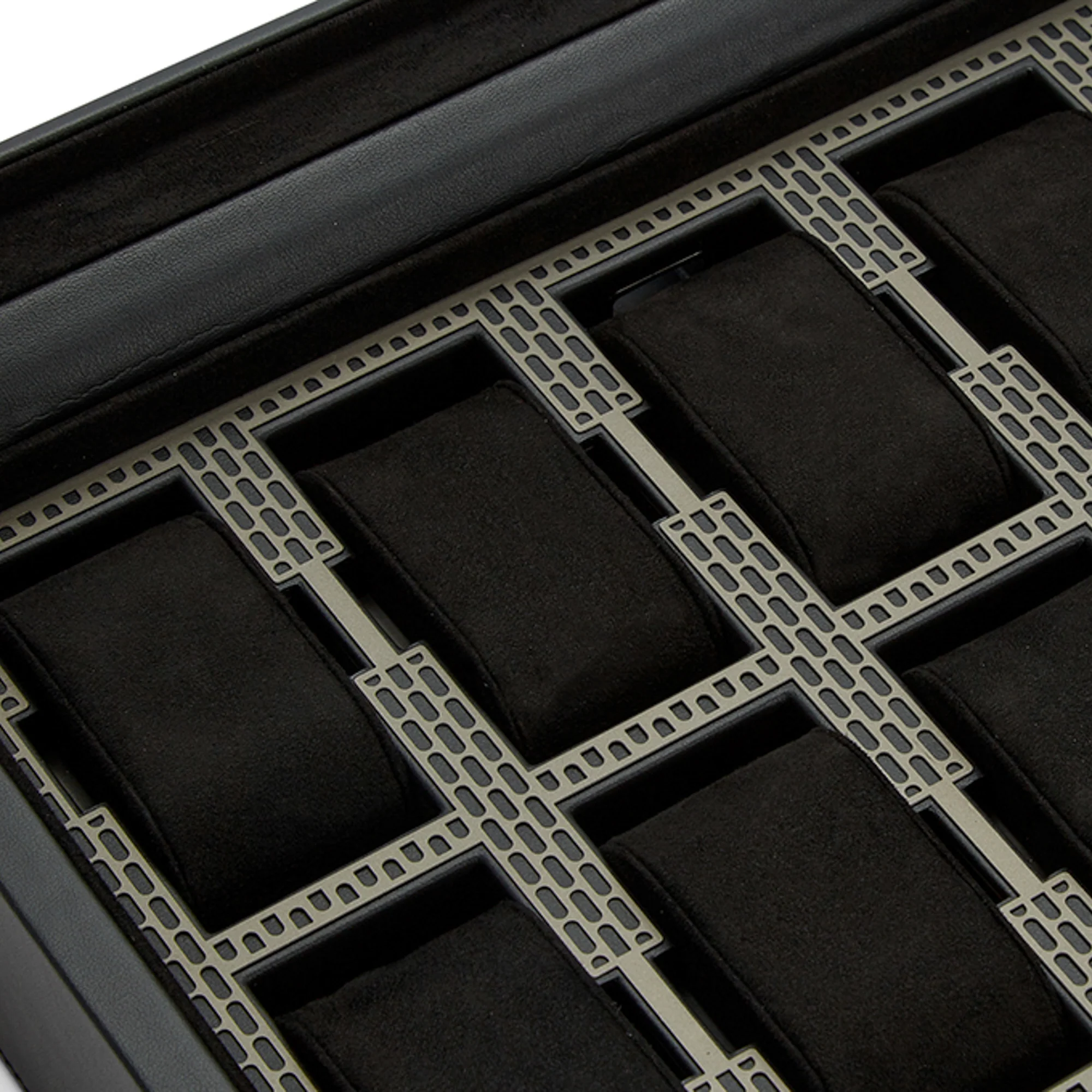 WOLF Axis 15 Piece Watch Box | Powder Coat - Image 5