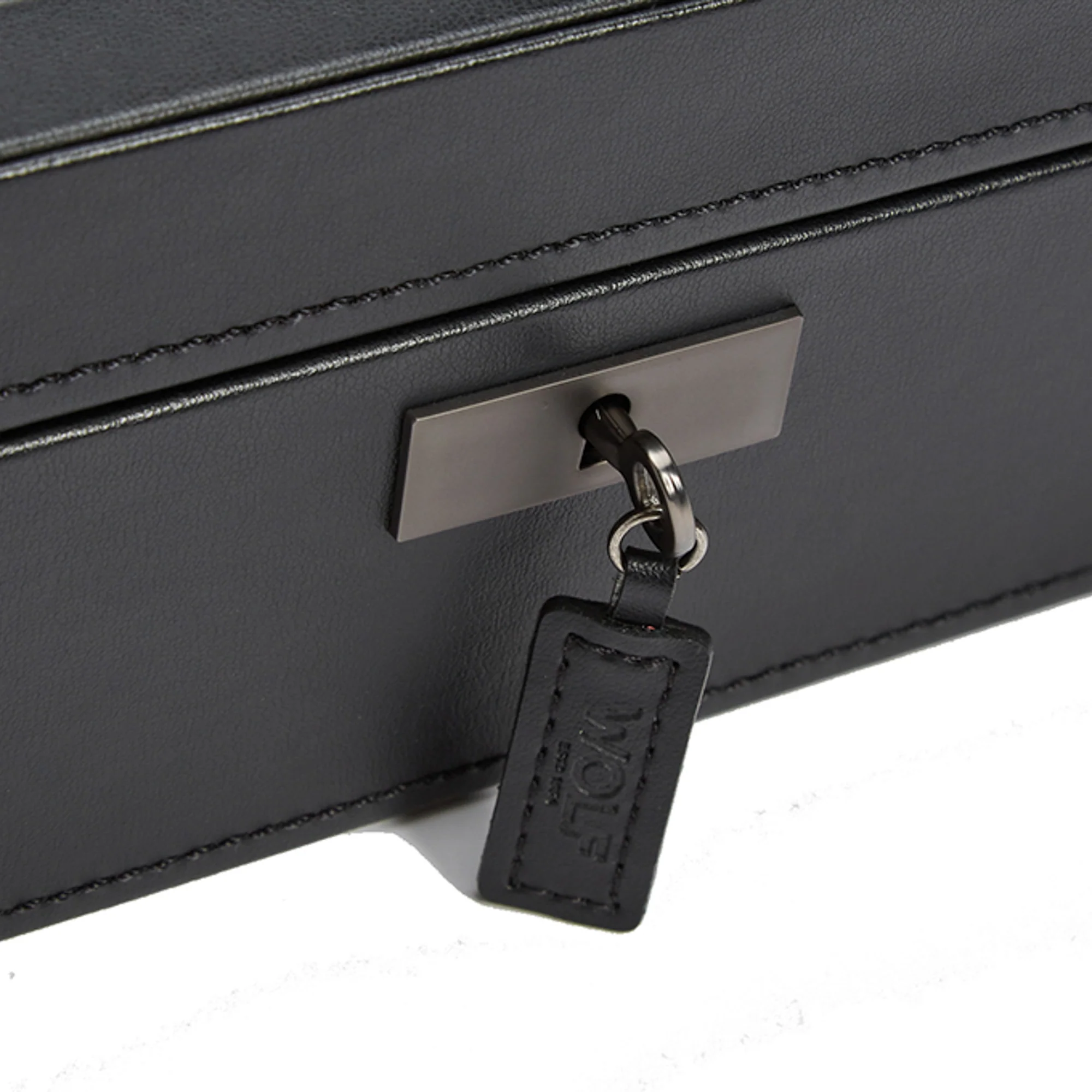 WOLF Axis 15 Piece Watch Box | Powder Coat - Image 7
