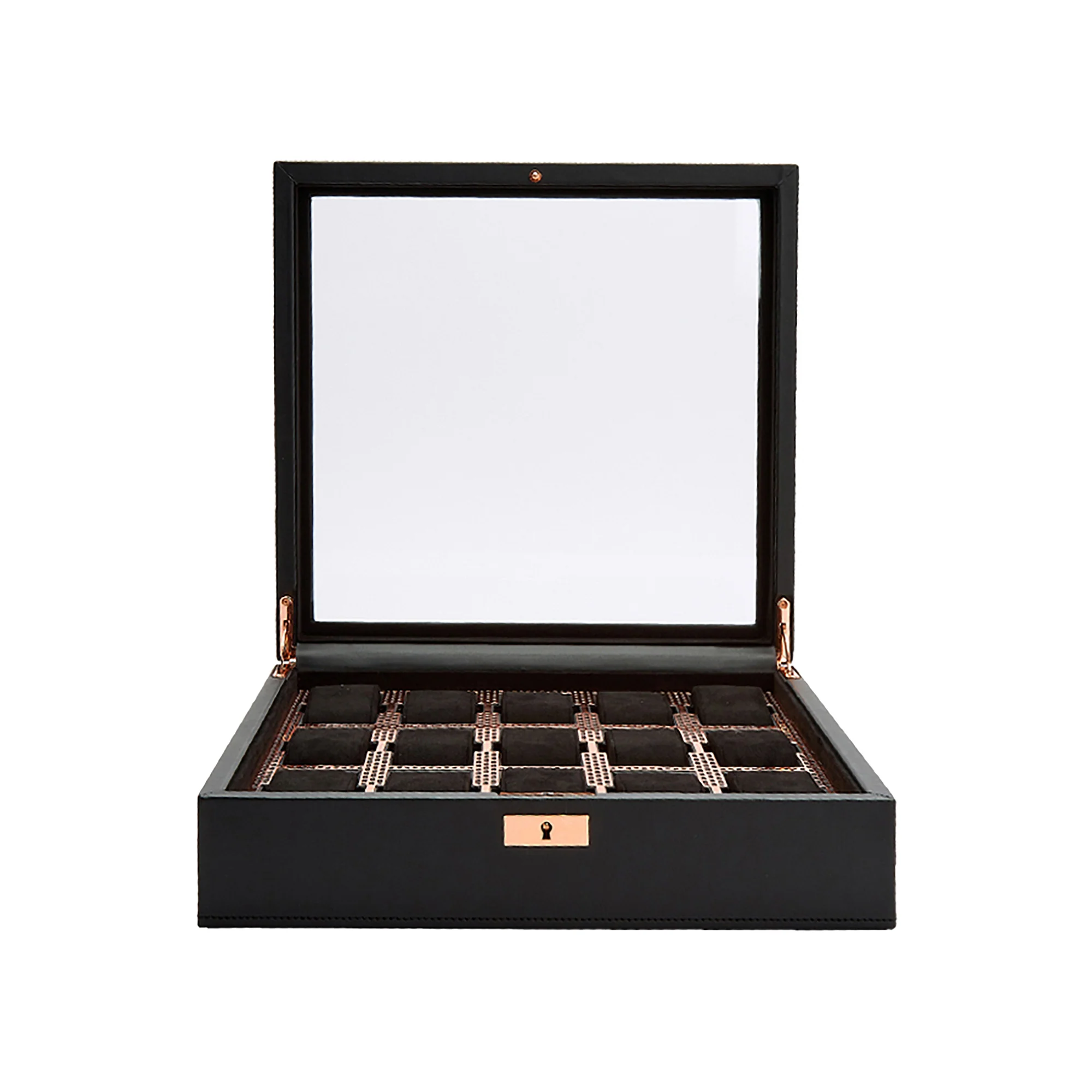 WOLF Axis 15 Piece Watch Box | Copper - Image 4