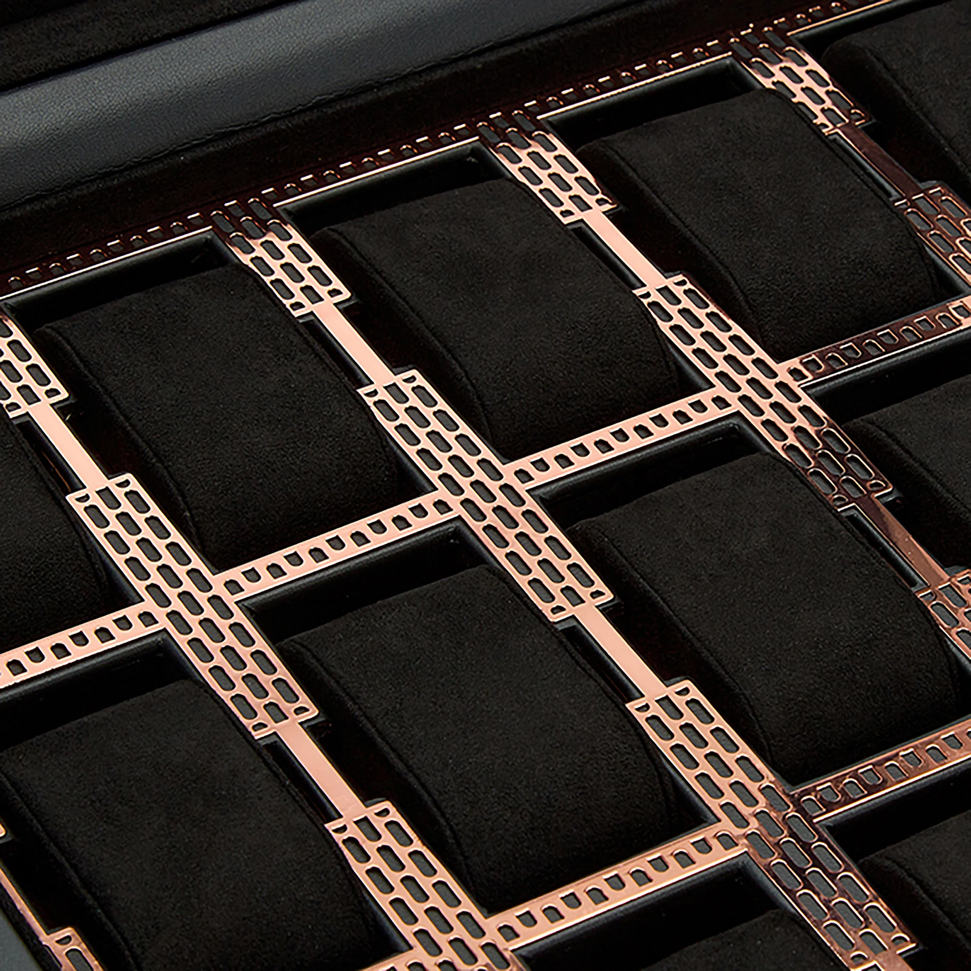 WOLF Axis 15 Piece Watch Box | Copper - Image 5