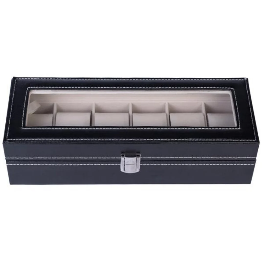Watchfinder 6-Slot Watch Storage Box — Premium Display Case - Image 3