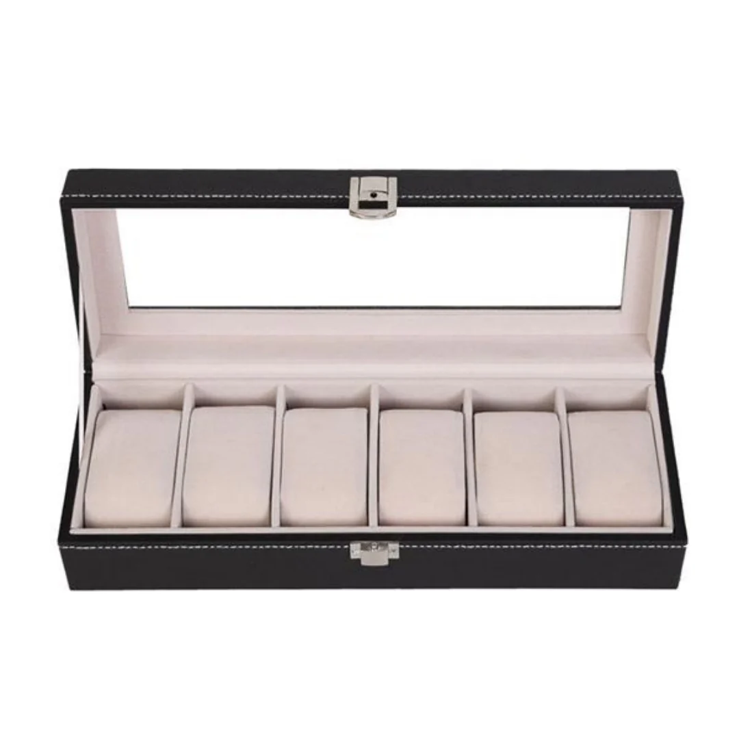 Watchfinder 6-Slot Watch Storage Box — Premium Display Case - Image 7