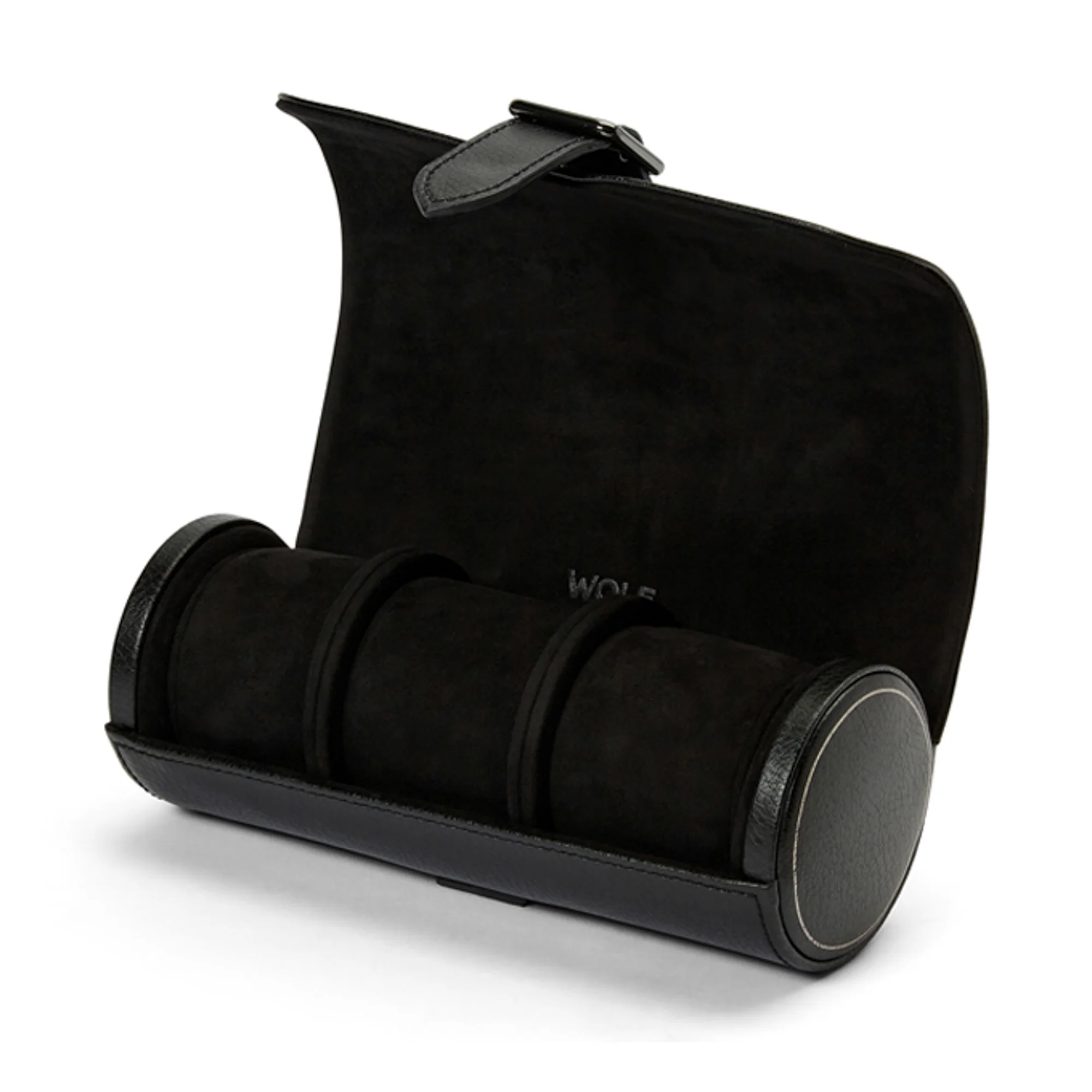 WOLF British Racing Triple Watch Roll | Black - Image 3