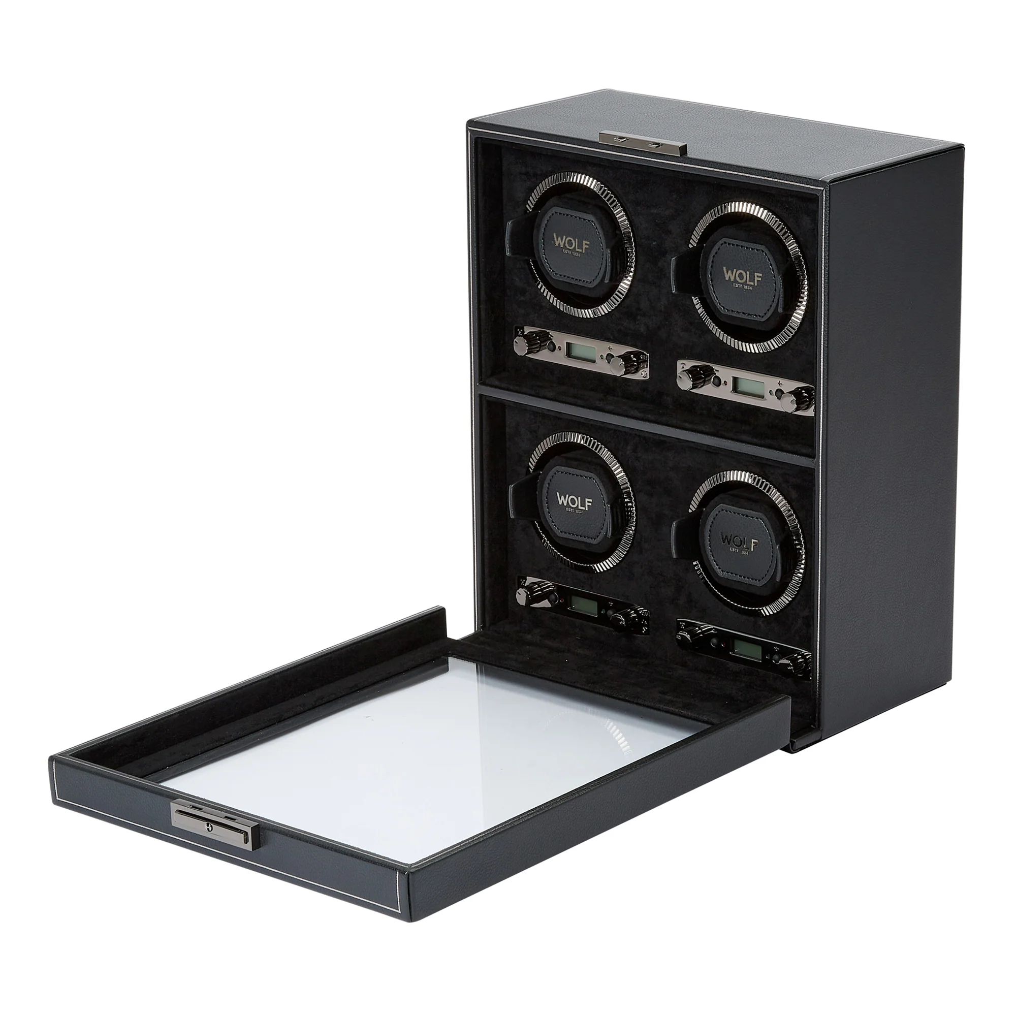 WOLF British Racing 4 Piece Winder | Black