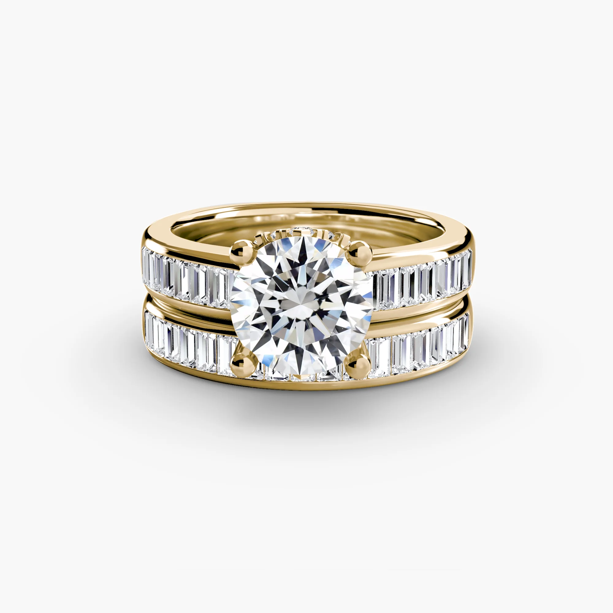Baguette Channel Solitaire - Image 6