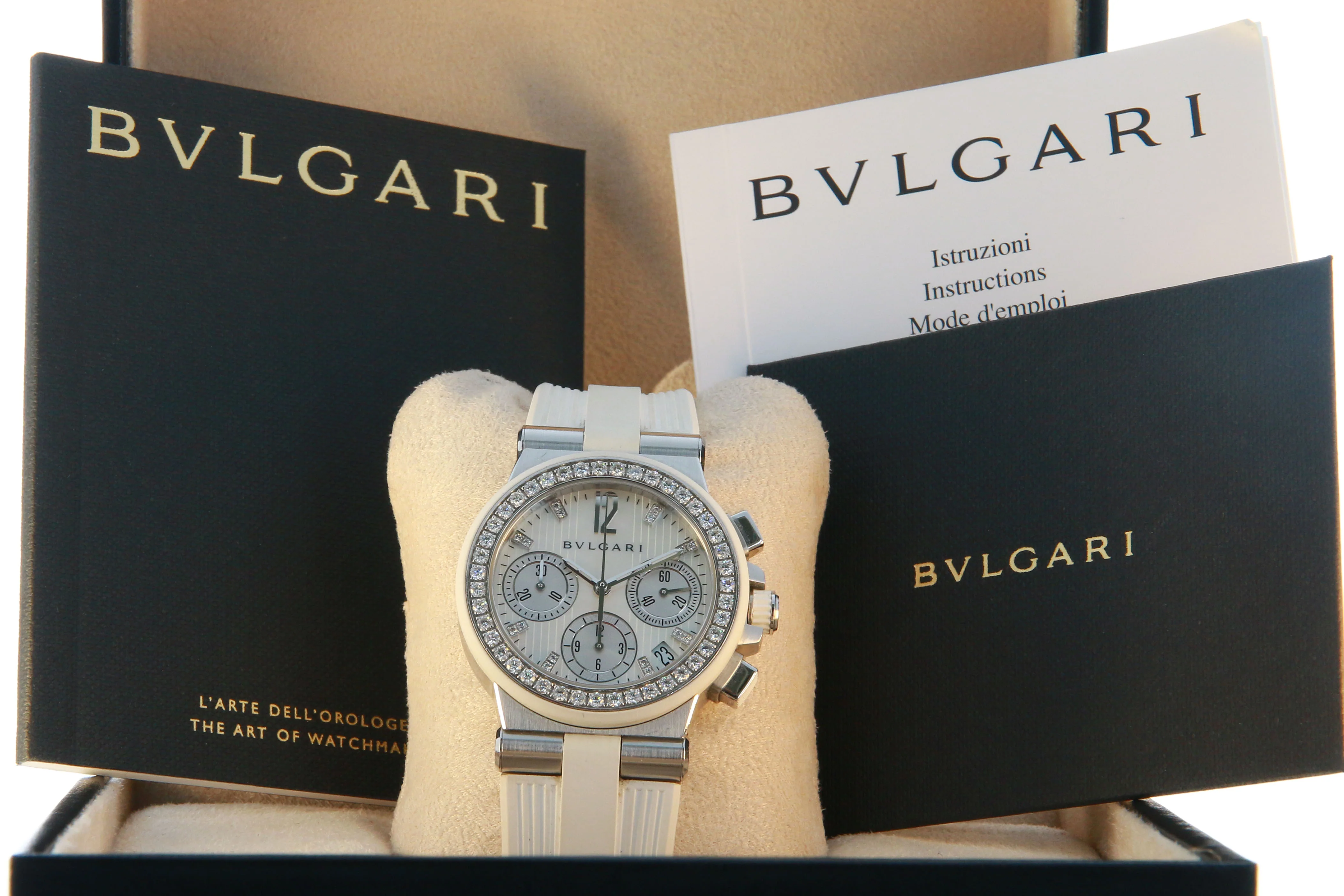 BVLGARI DIAGONO 35MM (BP) #DG 35 SV CH - Image 3