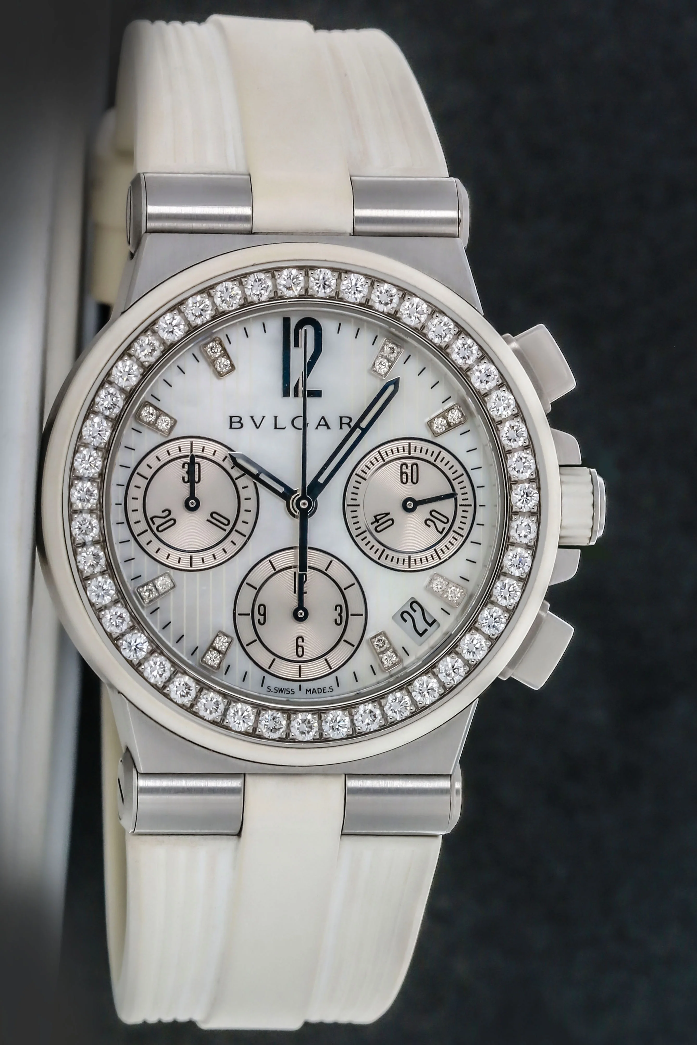 BVLGARI DIAGONO 35MM (BP) #DG 35 SV CH - Image 5