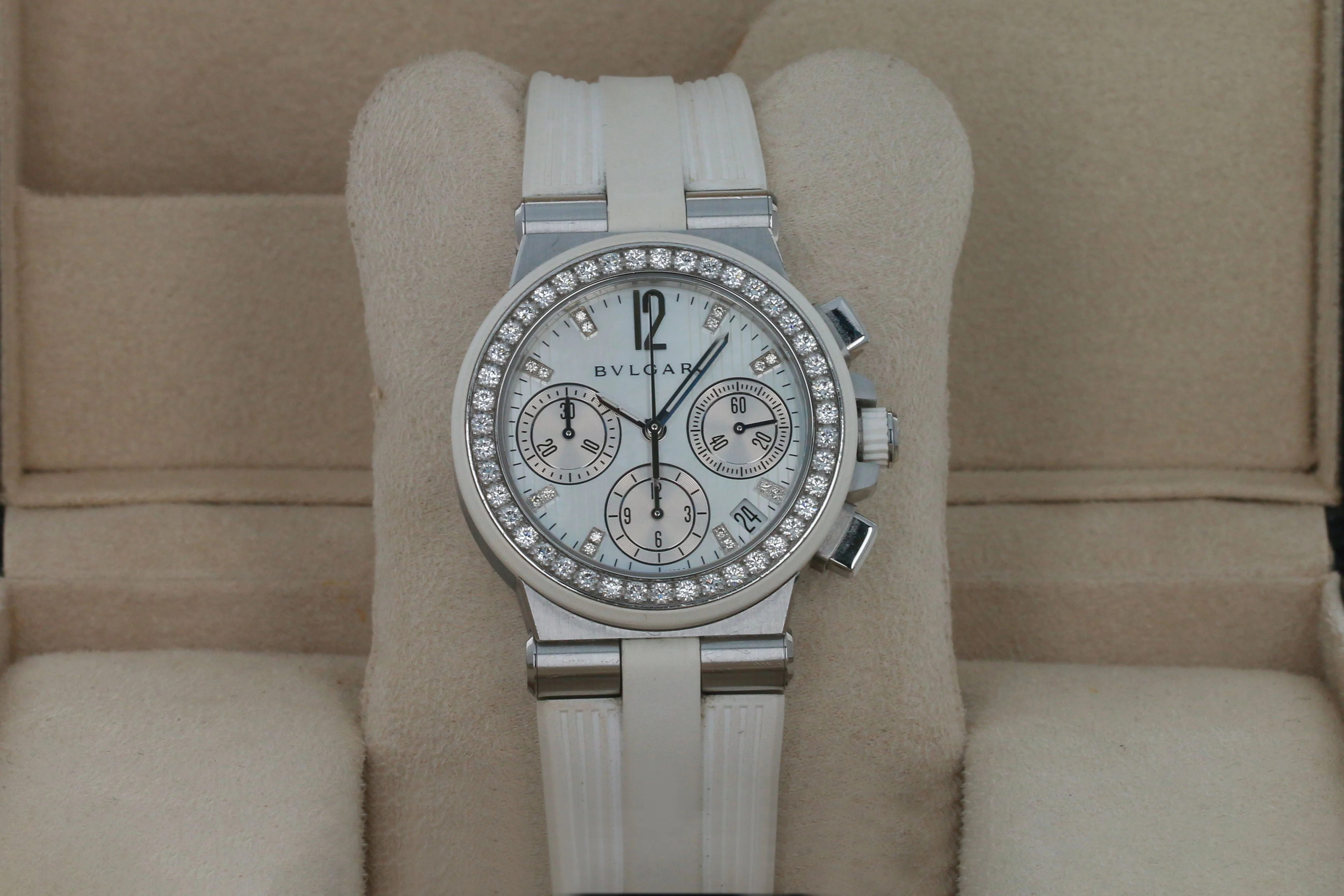 BVLGARI DIAGONO 35MM (BP) #DG 35 SV CH - Image 6