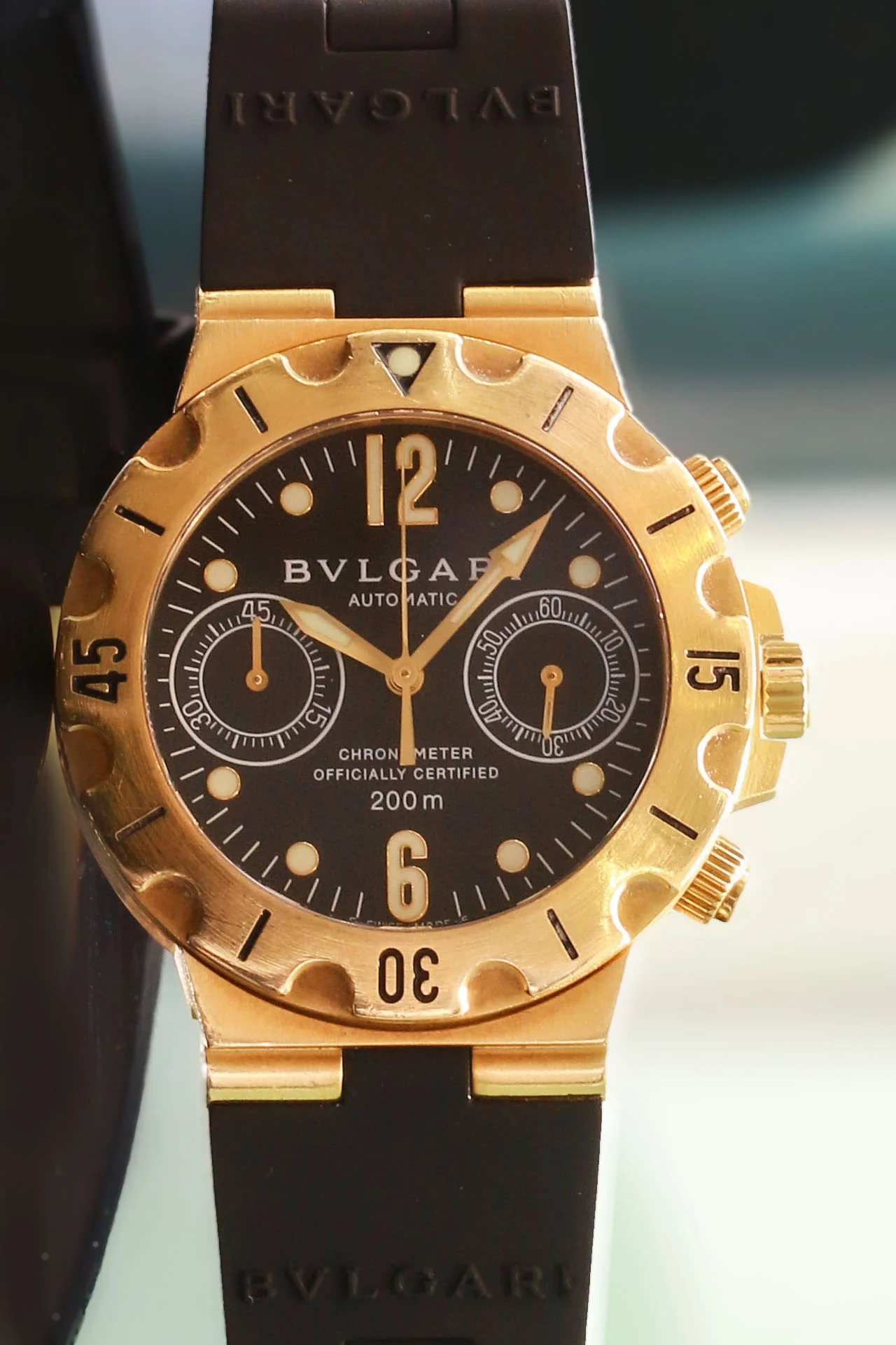 Bvlgari Diagono Scuba (BP) #SC 38 G - Image 6