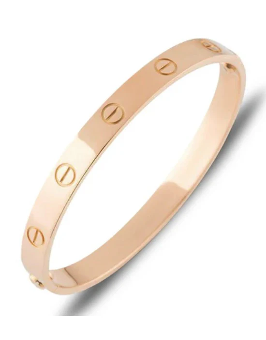 WF CARTIER LOVE BRACELET SIZE 21 ROSE GOLD (FACTORY FROM CARTIER)(BP) RECEIPTS FROM CARTIER