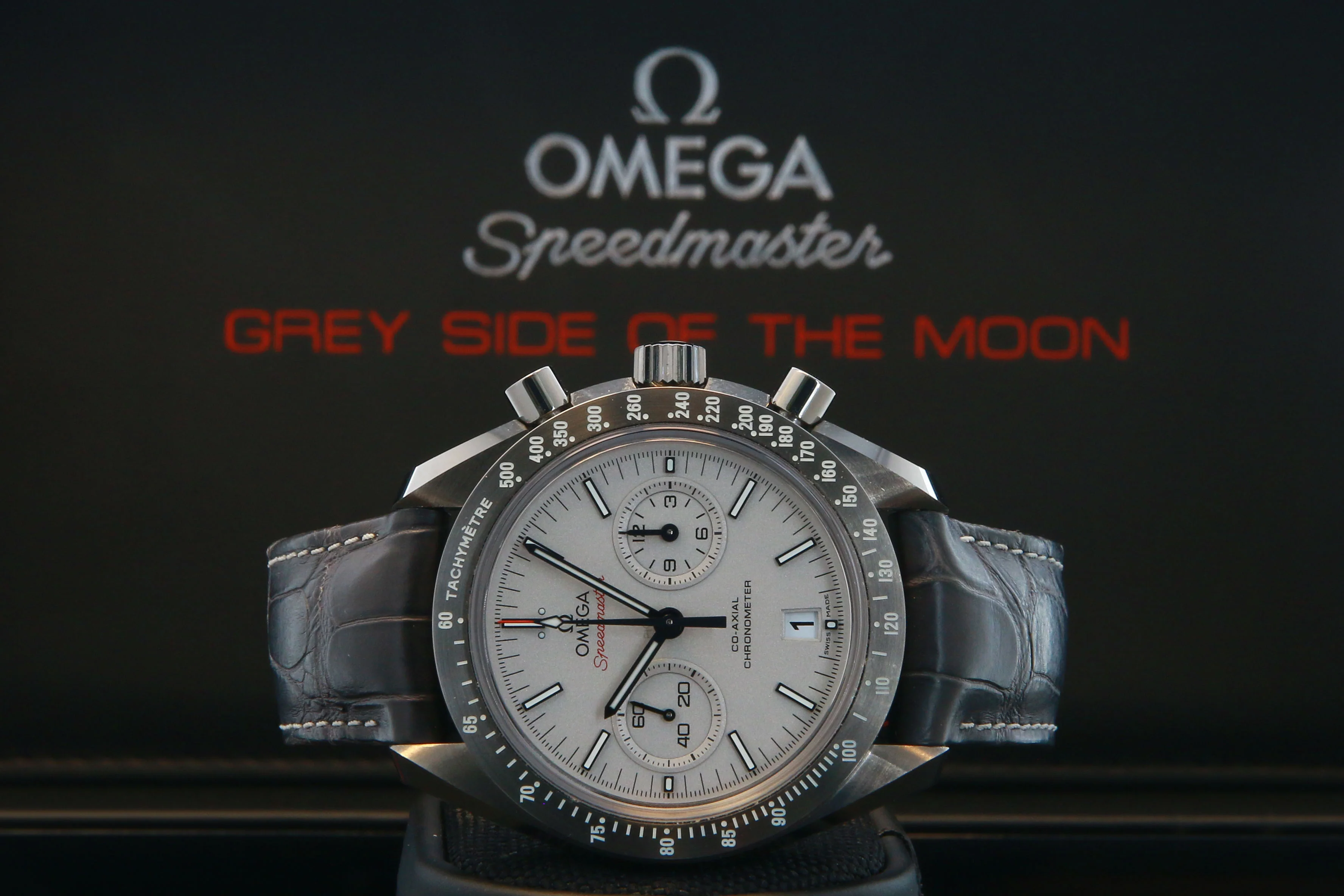 OMEGA SPEEDMASTER GREY SIDE OF THE MOON 42MM (2015 BP) #311.93.44.51.99.001 - Image 2