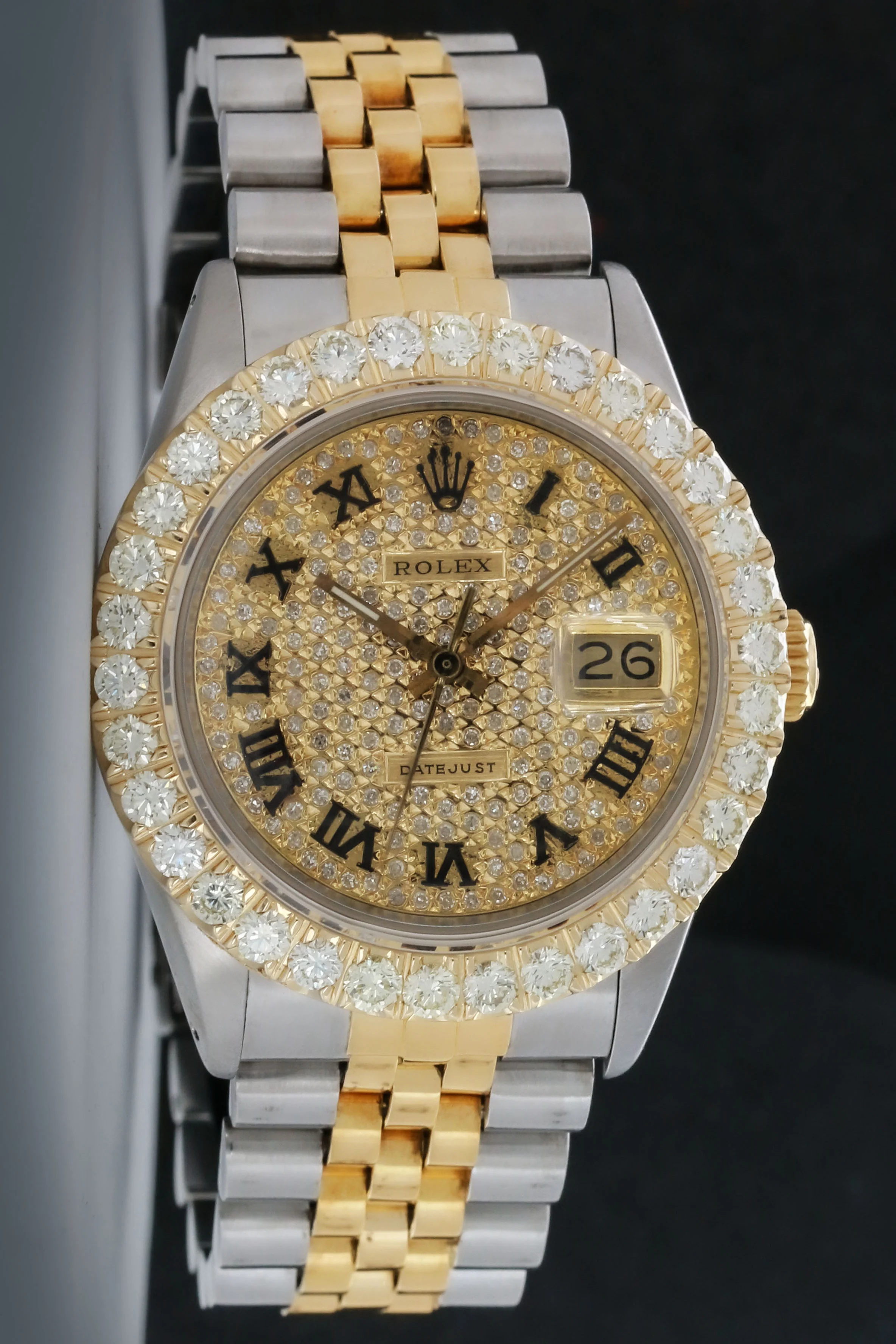 Rolex Datejust 36mm Custom Bezel and Dail - Image 3