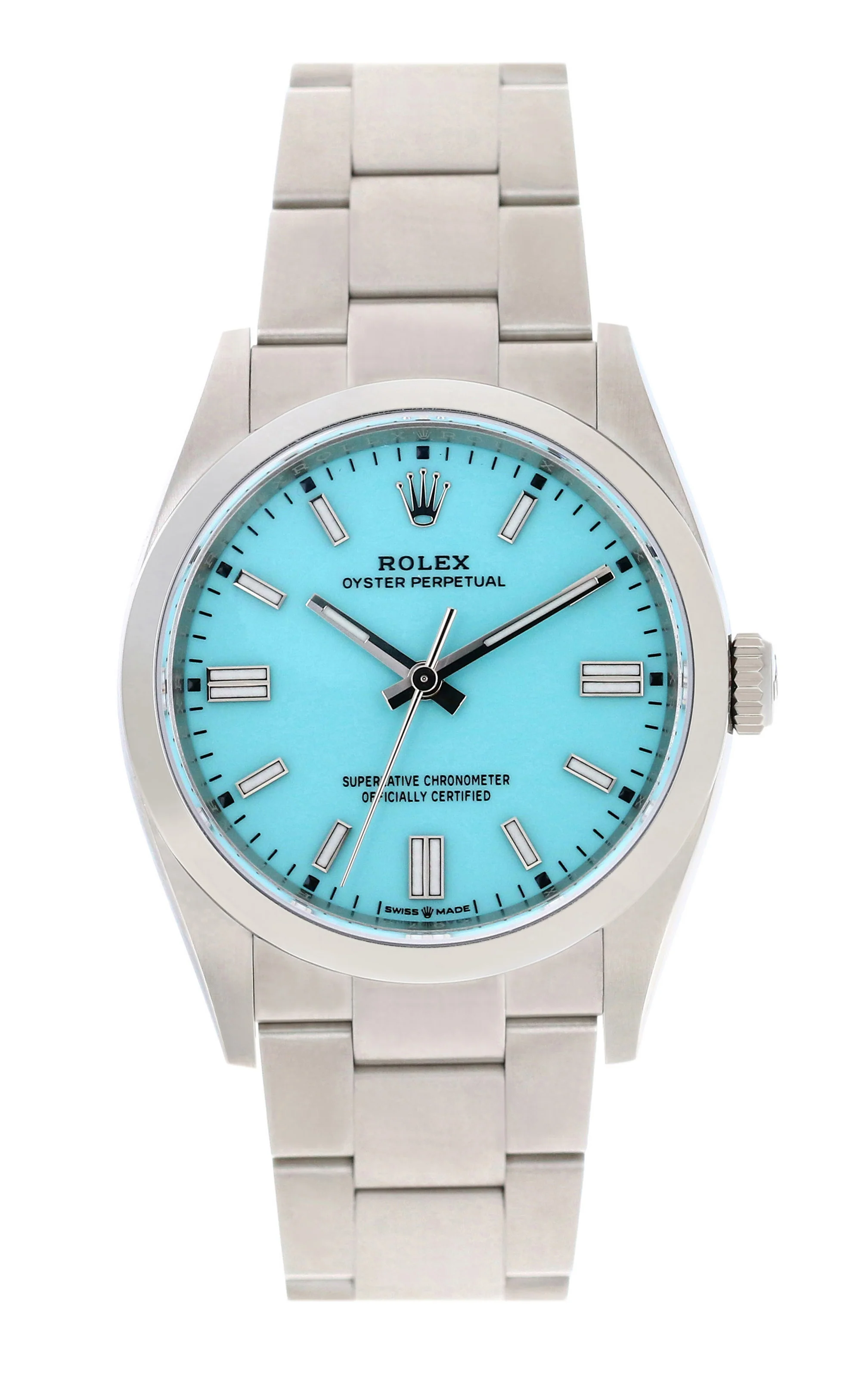 ROLEX OYSTER PERPETUAL 41MM AF DIAL (21BP) #124300