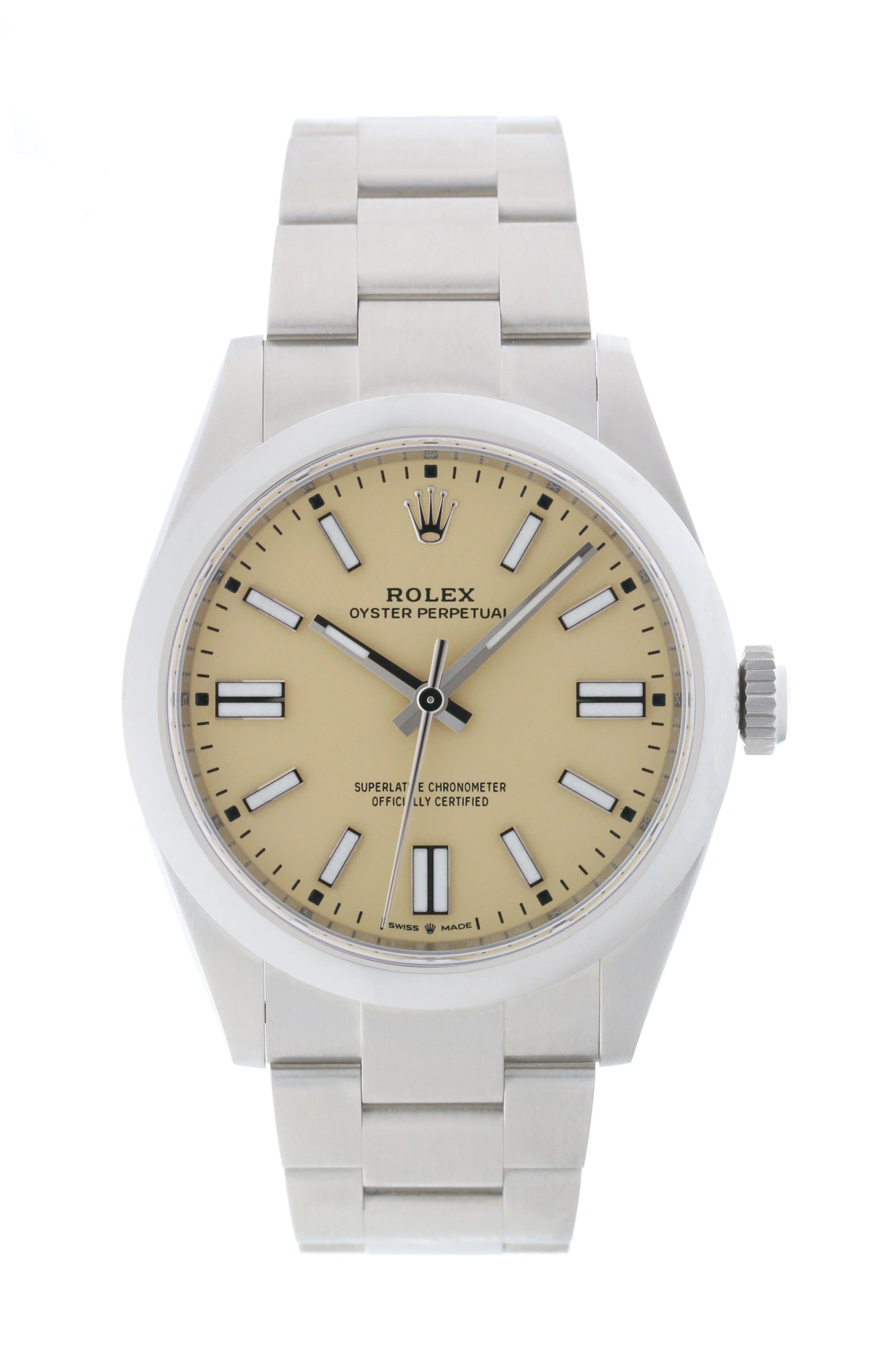 ROLEX OYSTER PERPETUAL BEIGE 41MM (26BP) #134300