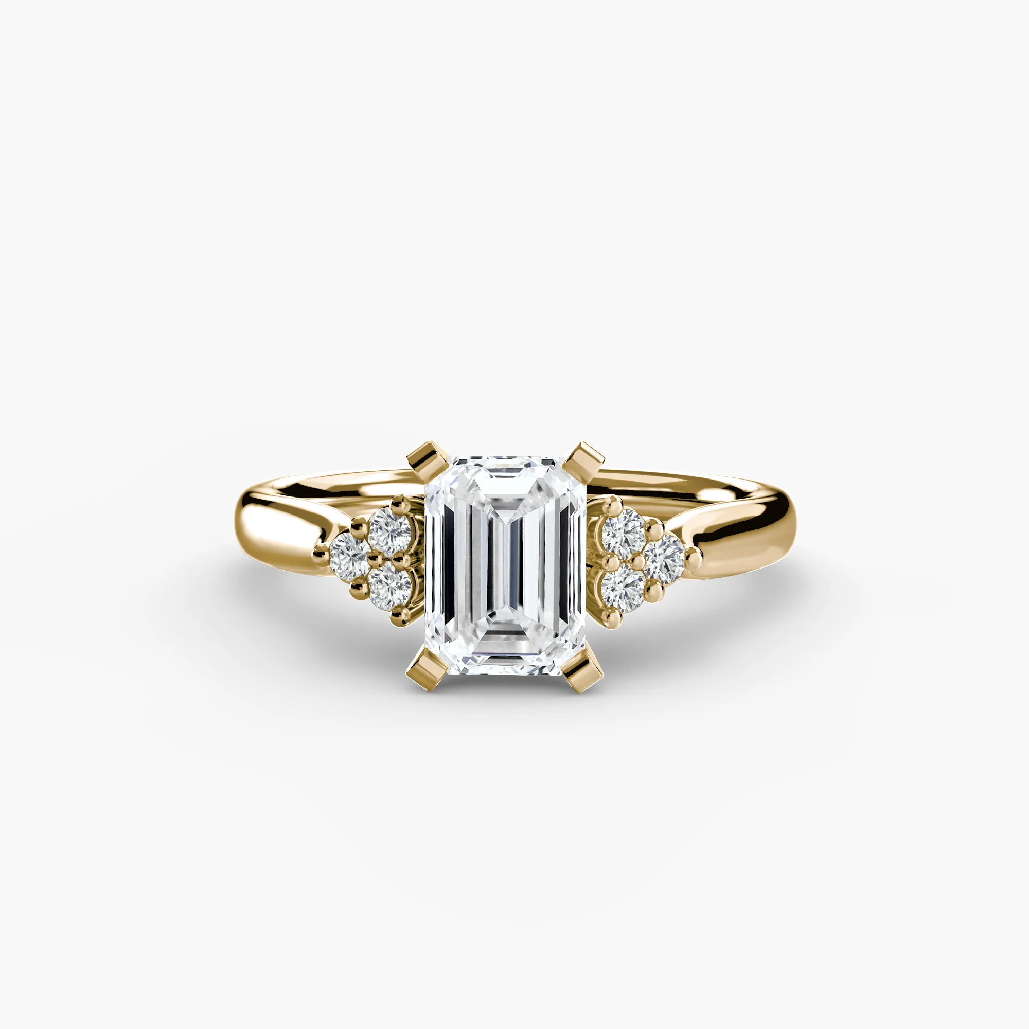 Solitaire with Cluster Shoulders 2 - Image 17