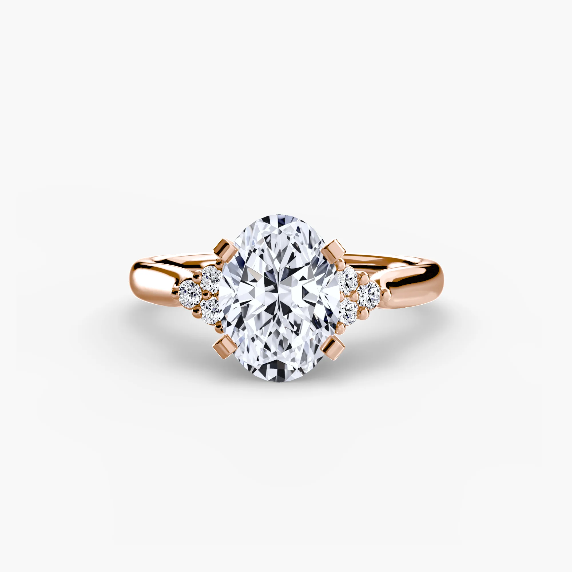 Solitaire with Cluster Shoulders 2 - Image 25