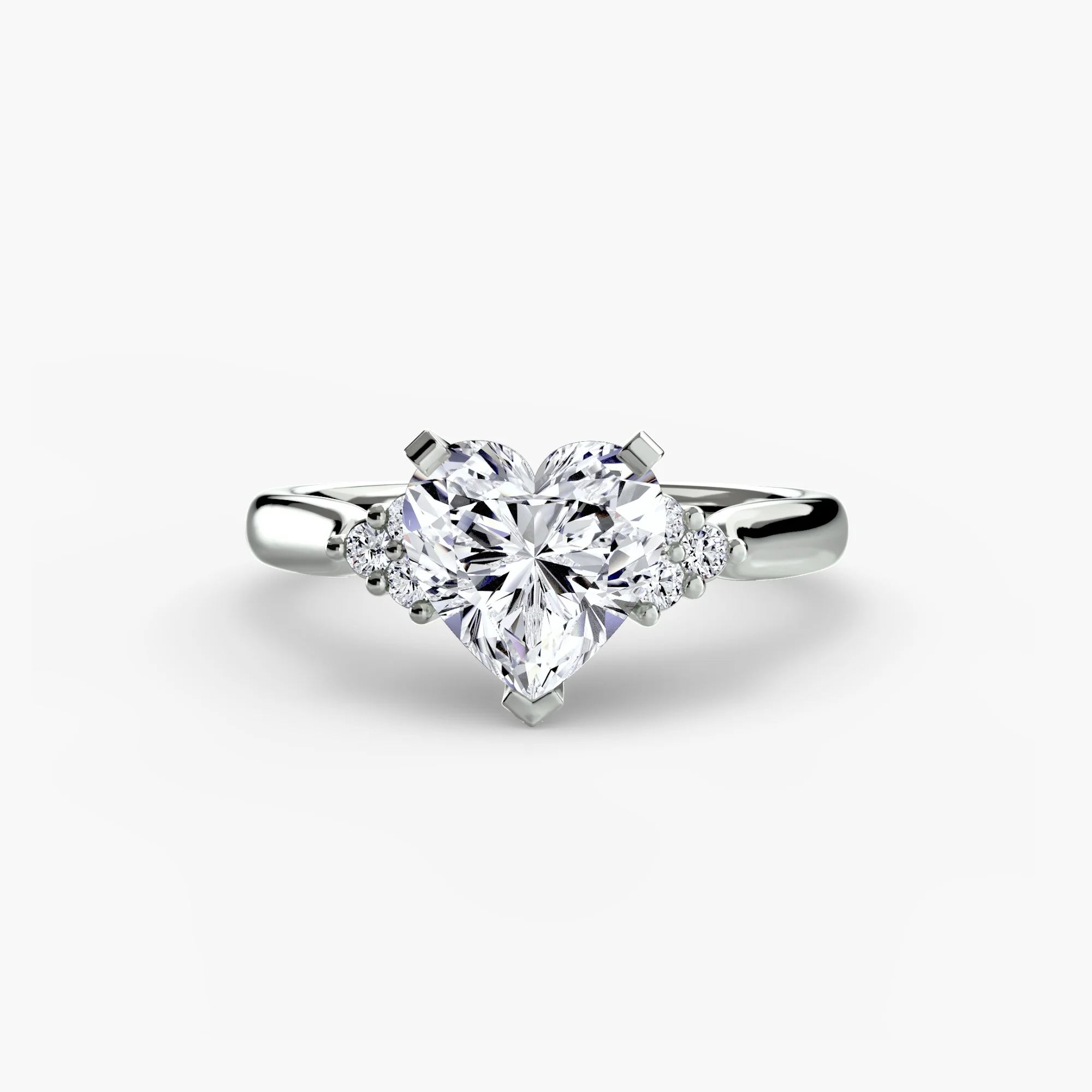 Solitaire with Cluster Shoulders 2 - Image 68