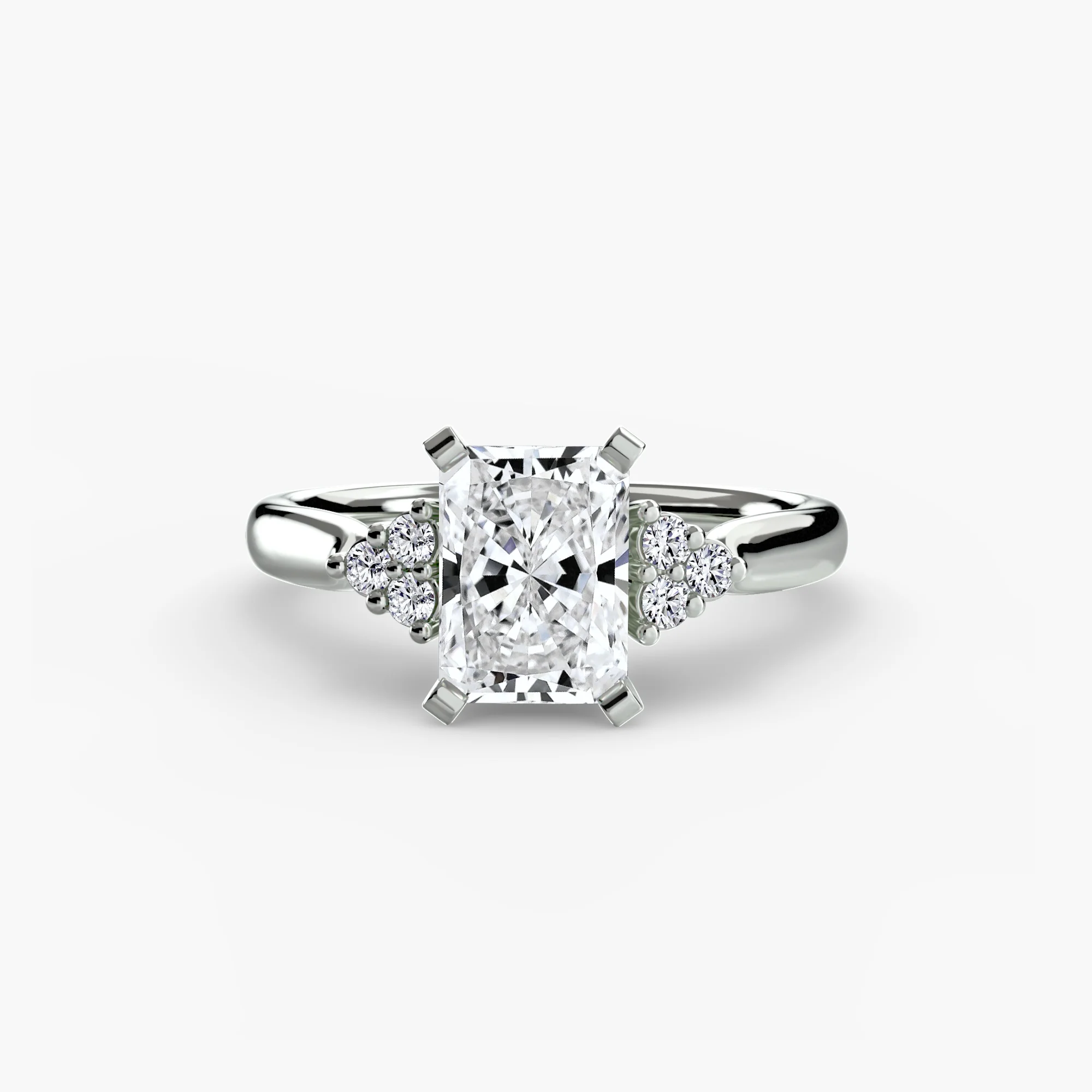 Solitaire with Cluster Shoulders 2 - Image 69