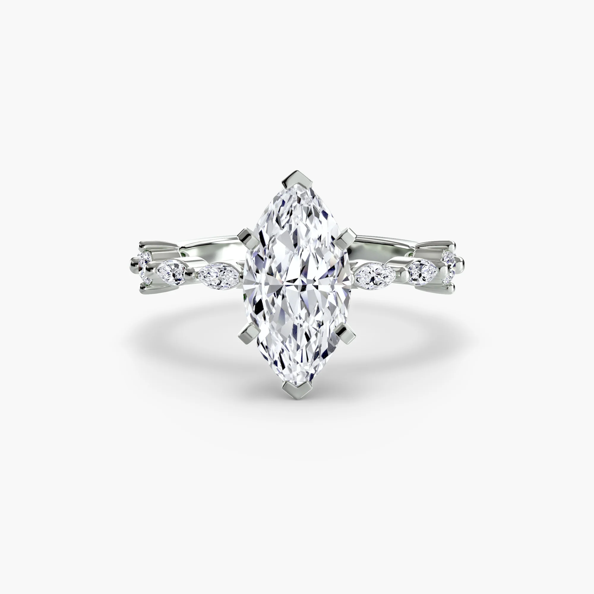 Solitaire with Eternity Pavé - Image 11