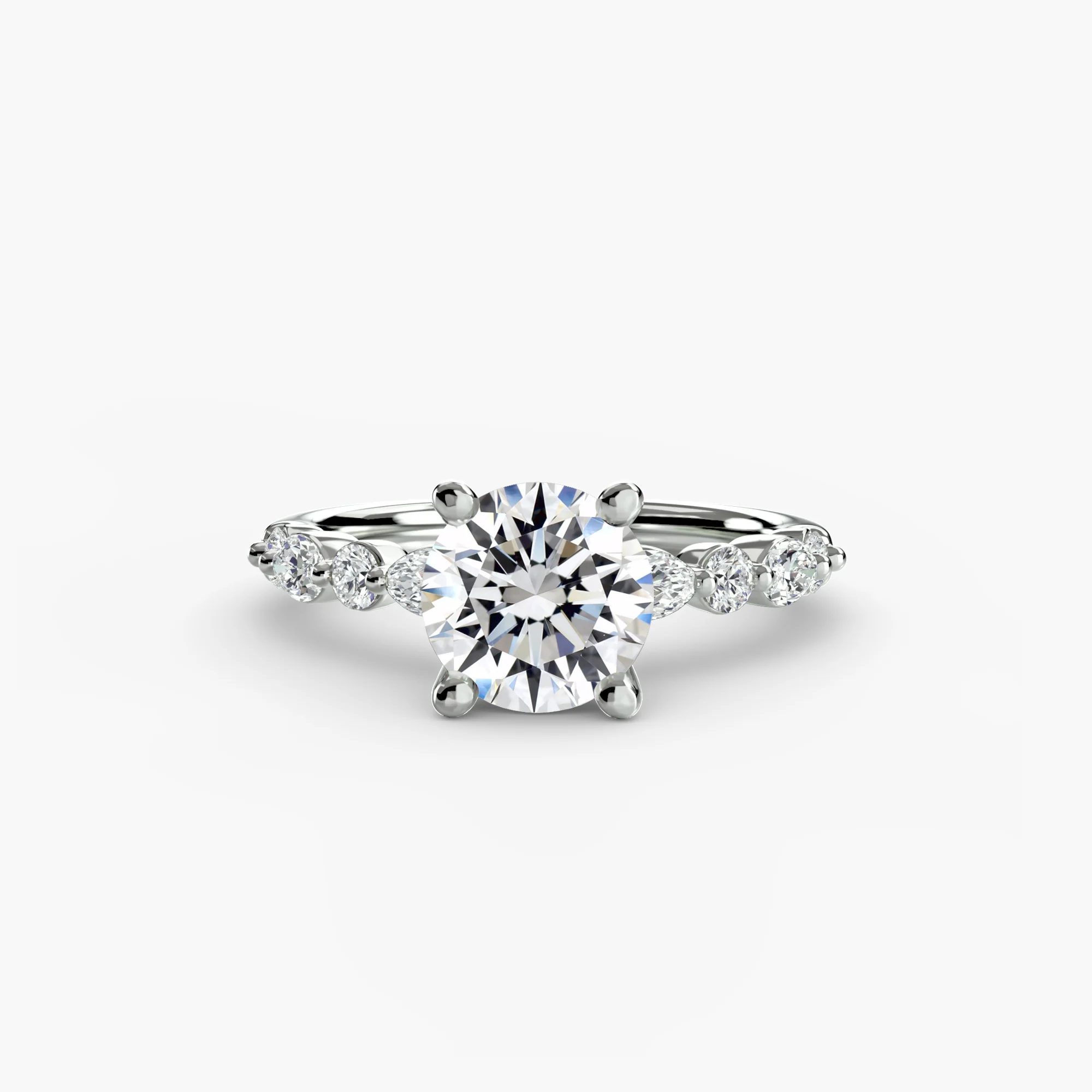 Solitaire with Eternity Pavé 2 - Image 2