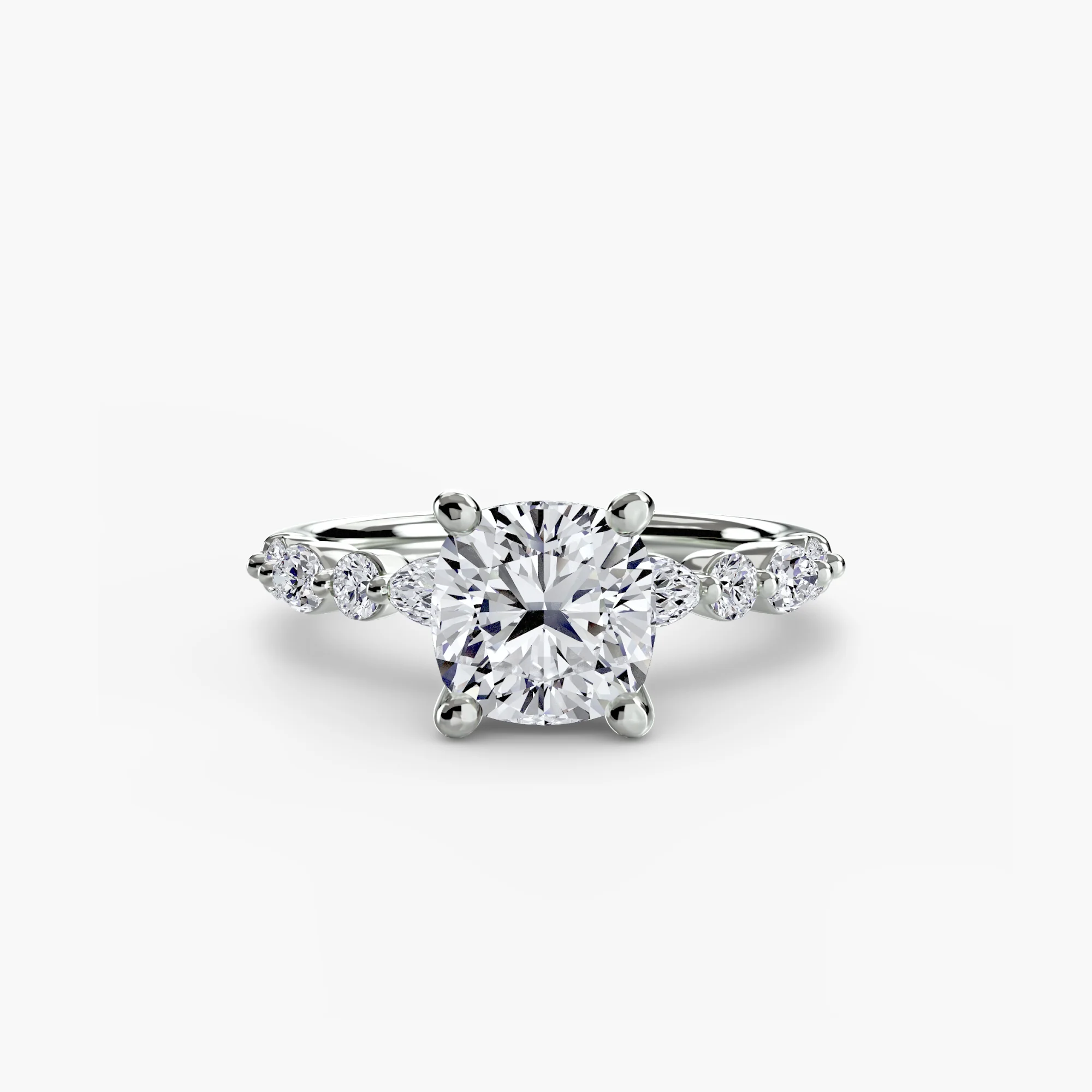 Solitaire with Eternity Pavé 2 - Image 4