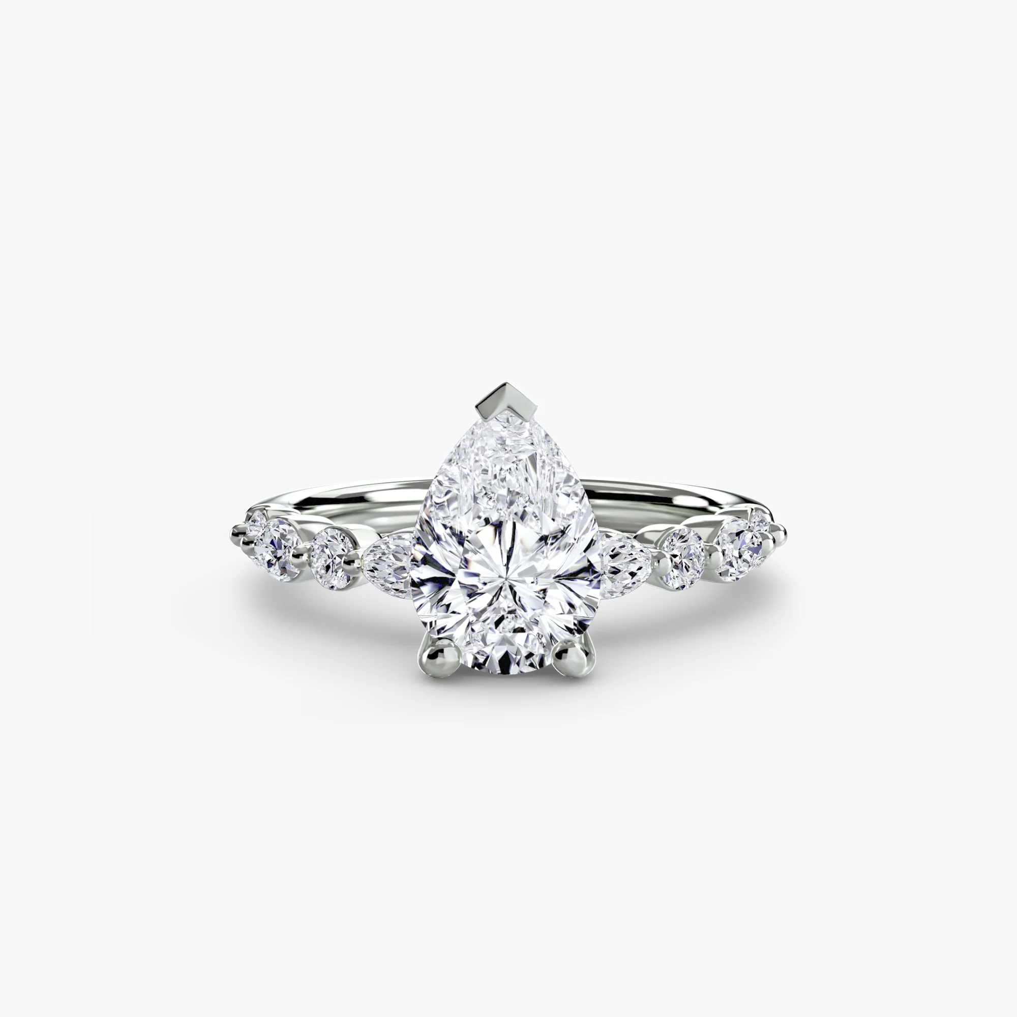 Solitaire with Eternity Pavé 2 - Image 6
