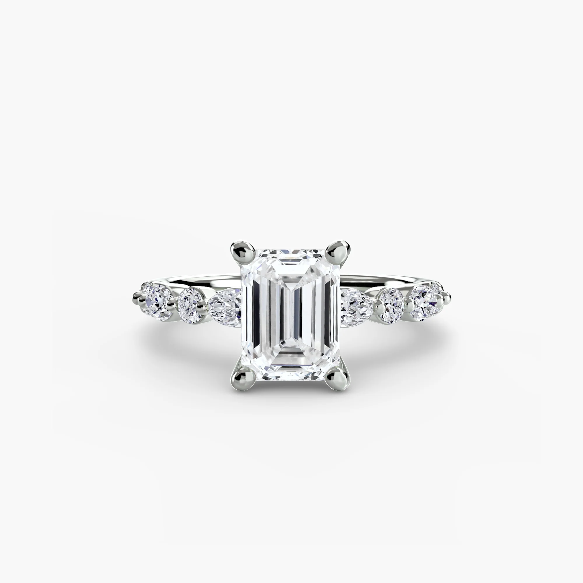 Solitaire with Eternity Pavé 2 - Image 7