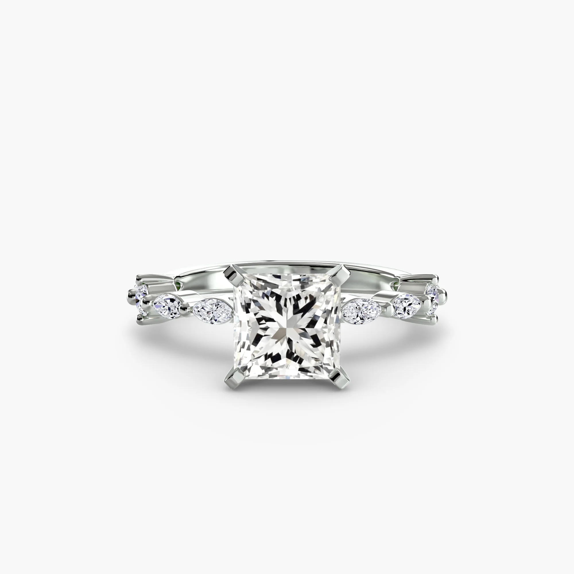 Solitaire with Eternity Pavé - Image 3