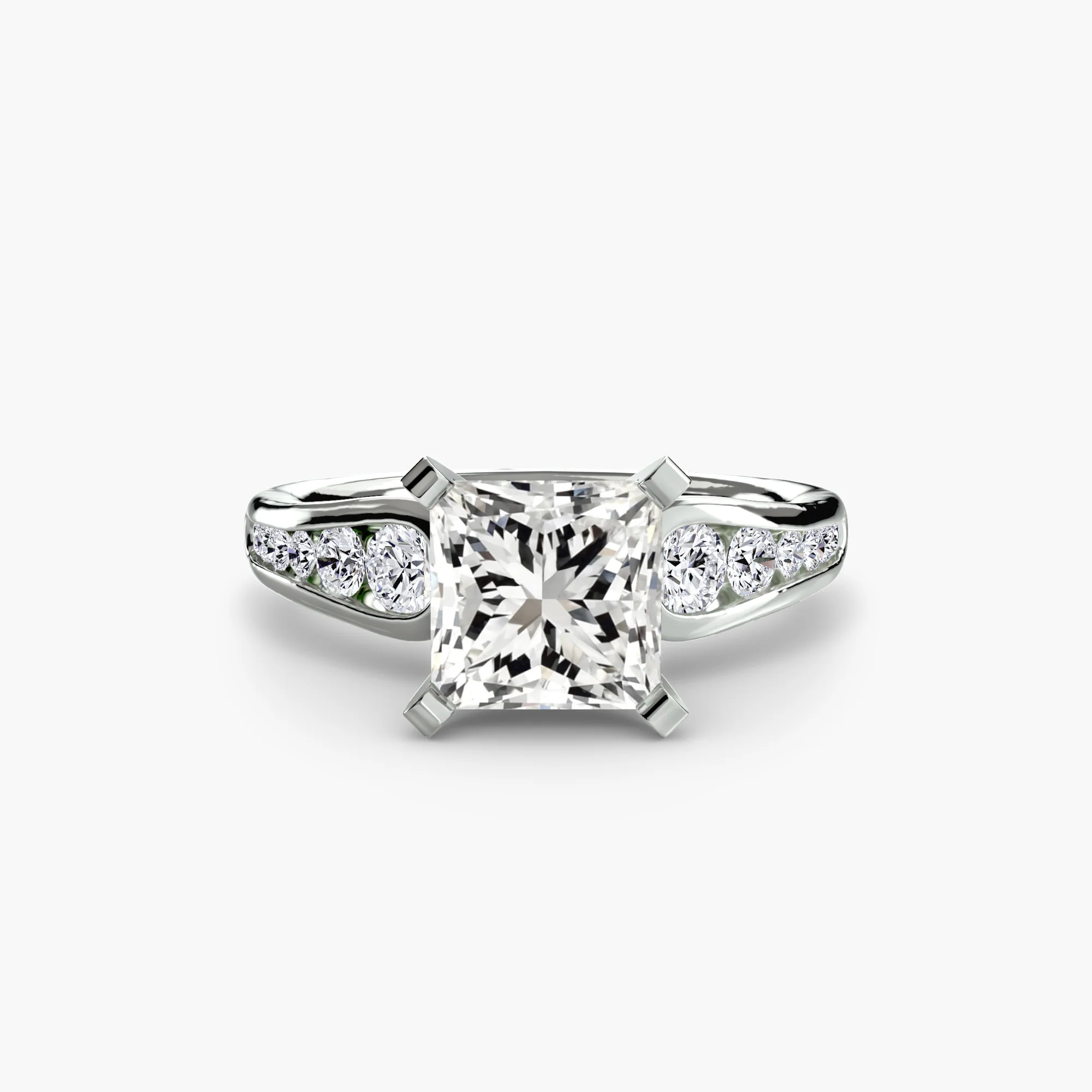 Solitaire with Pavé 2 - Image 3
