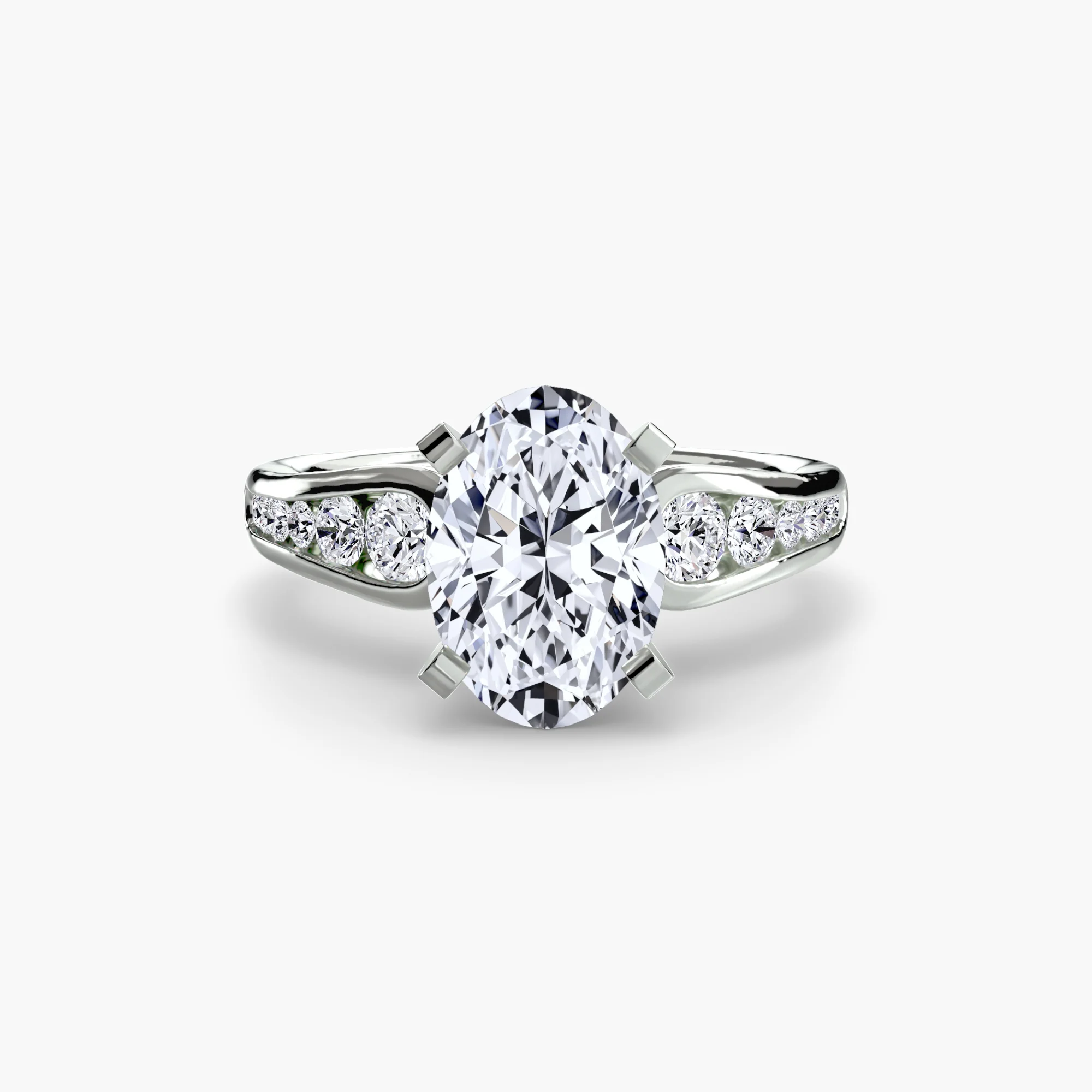 Solitaire with Pavé 2 - Image 5