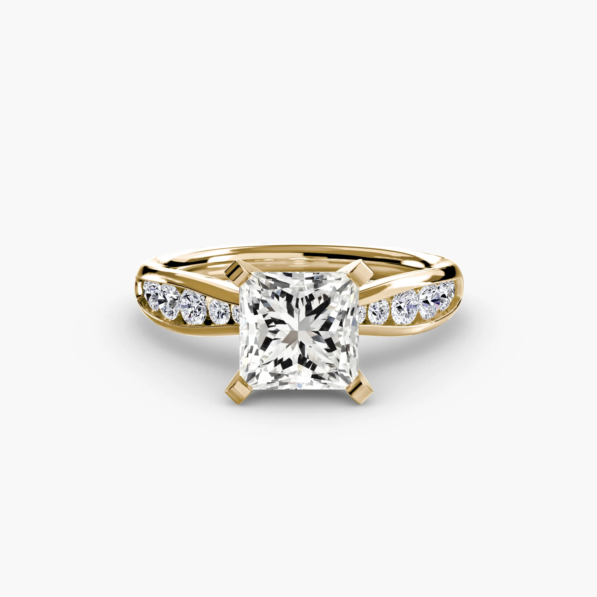 Solitaire with Pavé 3 - Image 13