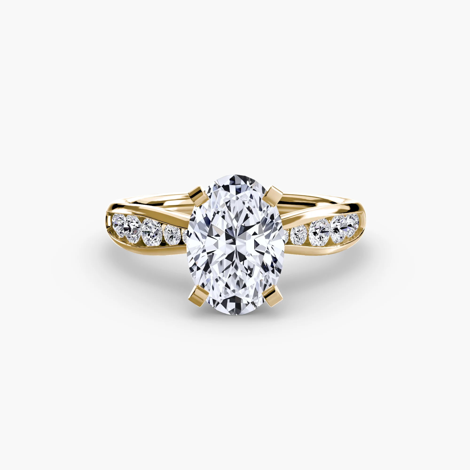 Solitaire with Pavé 3 - Image 15