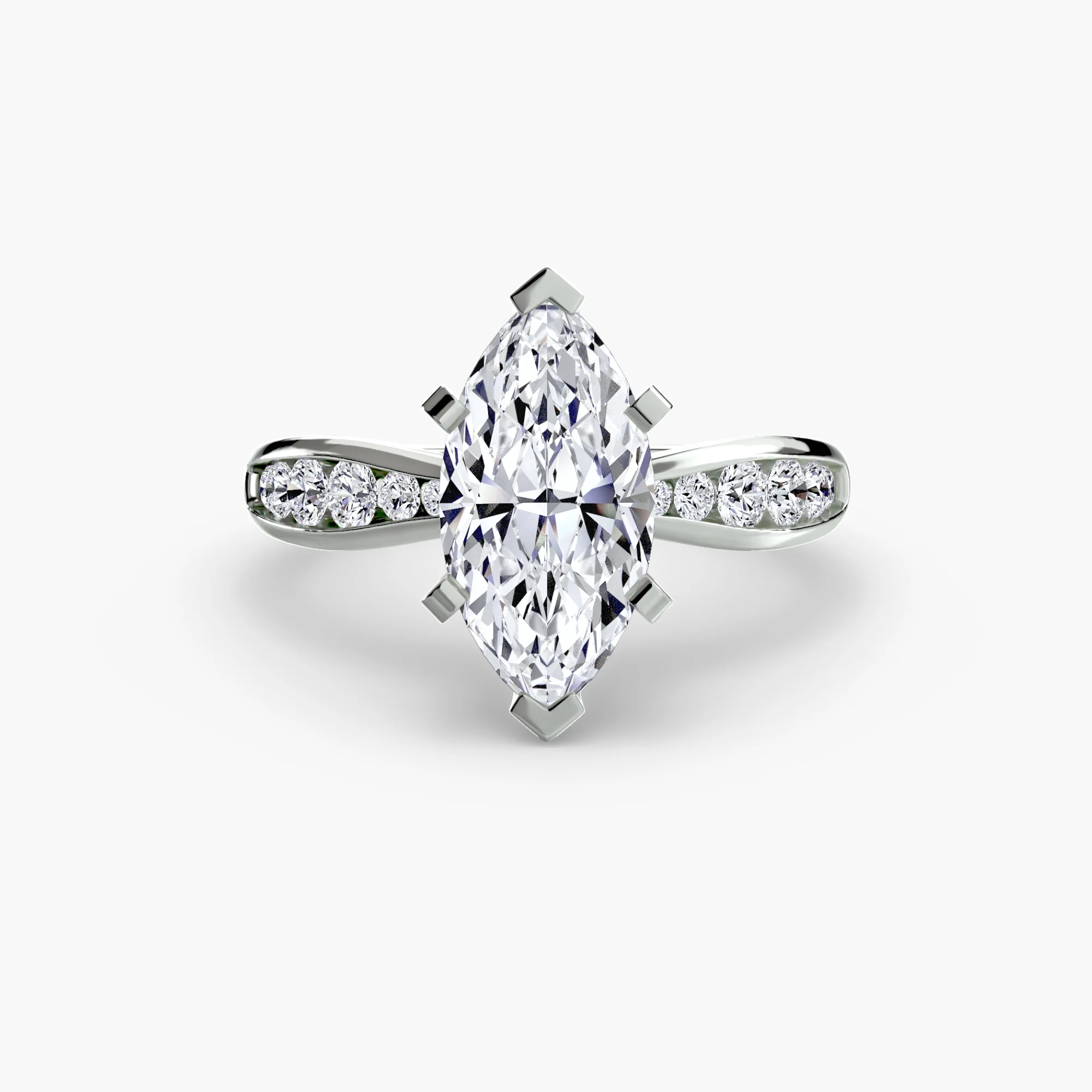 Solitaire with Pavé 3 - Image 41