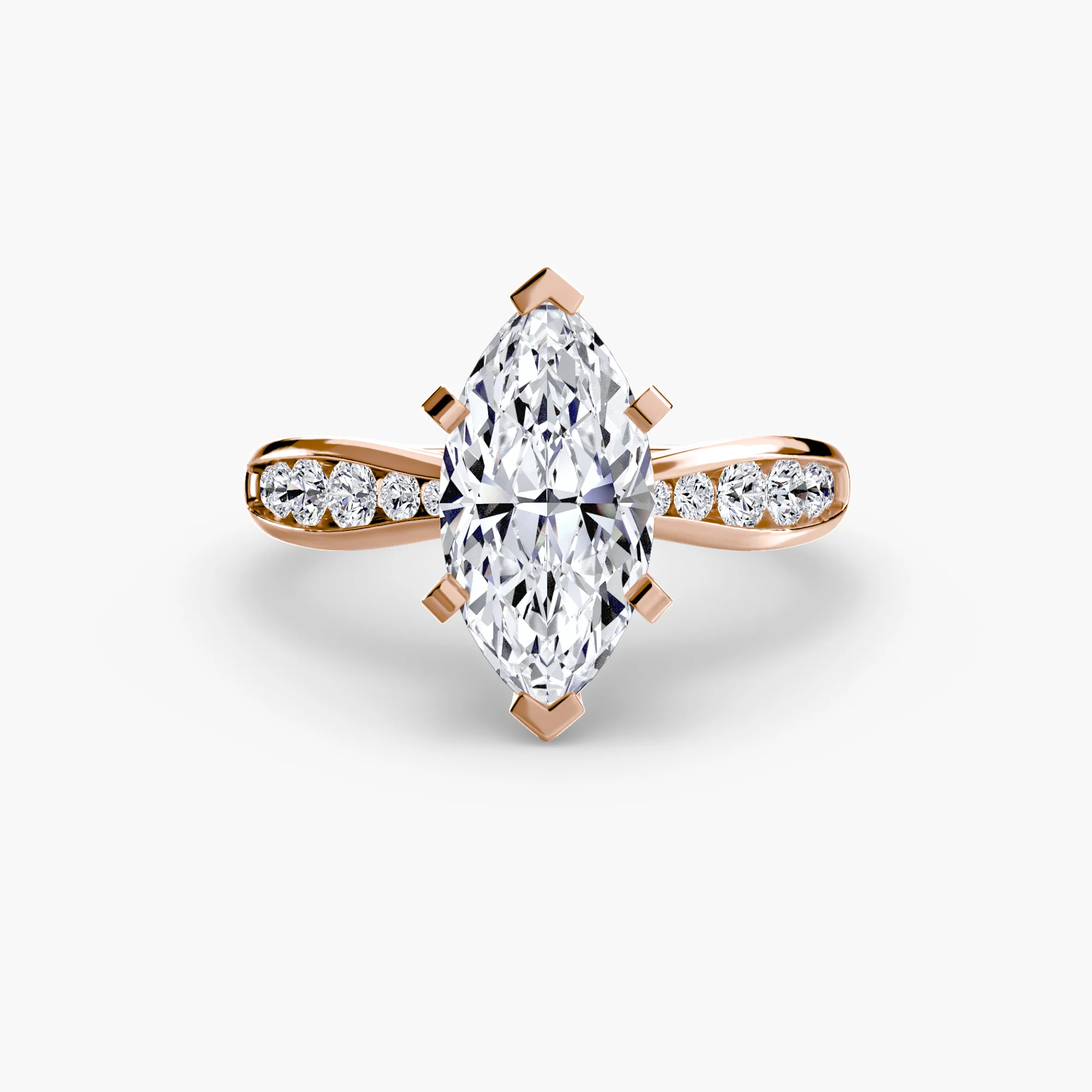 Solitaire with Pavé 3 - Image 61
