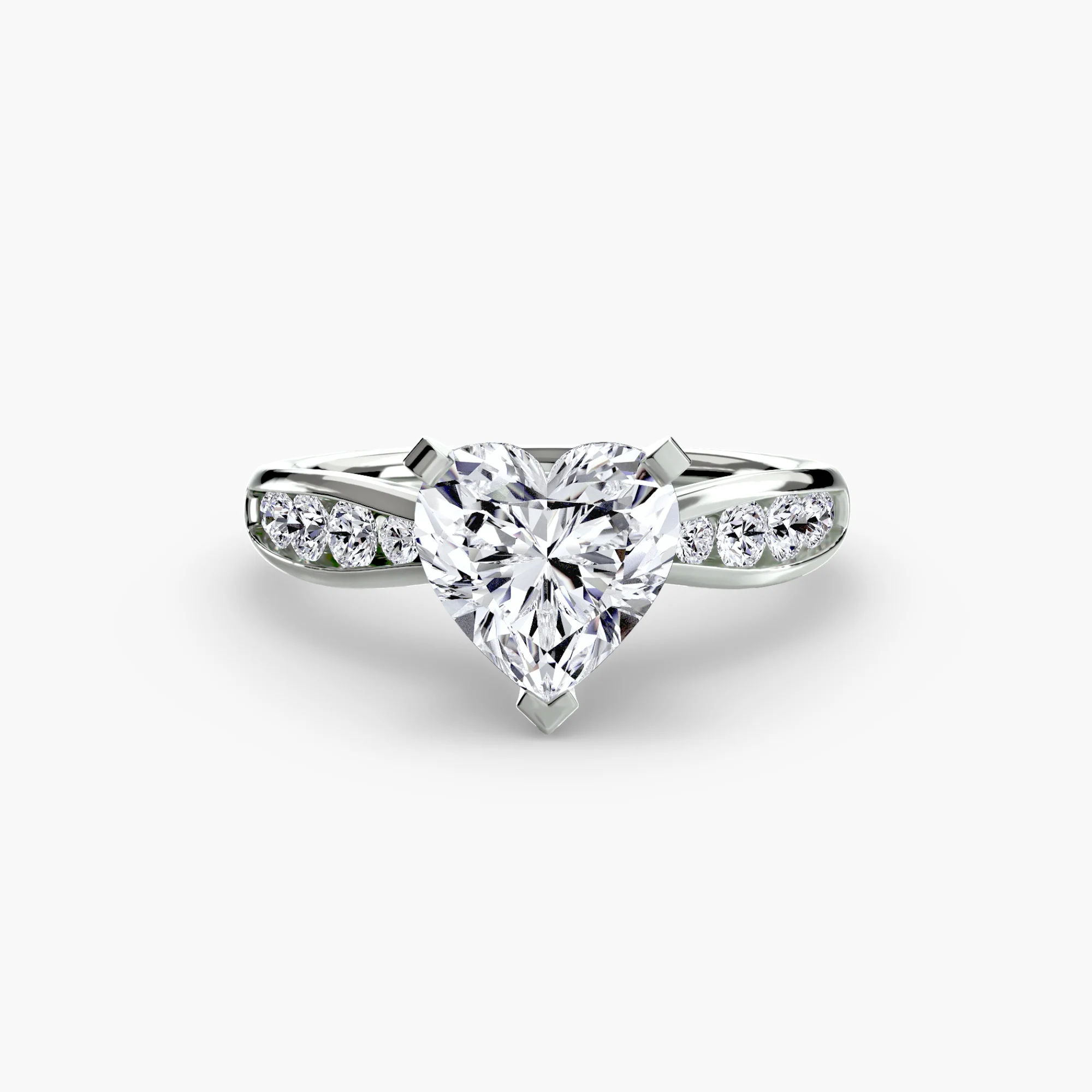 Solitaire with Pavé 3 - Image 68