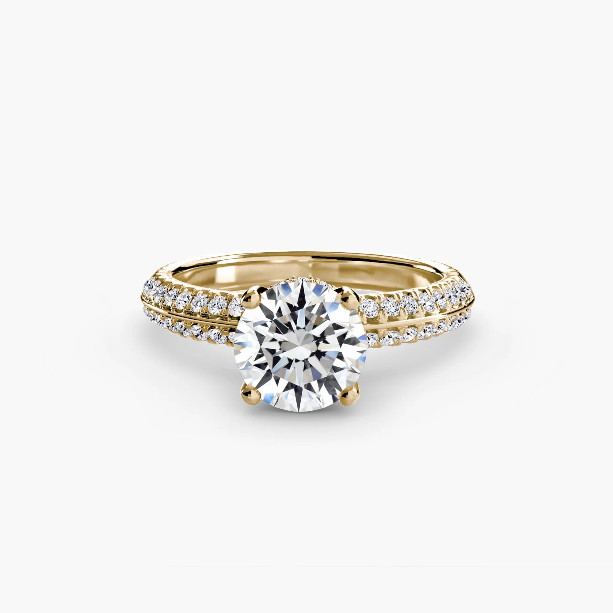 Solitaire with Pavé - Image 3