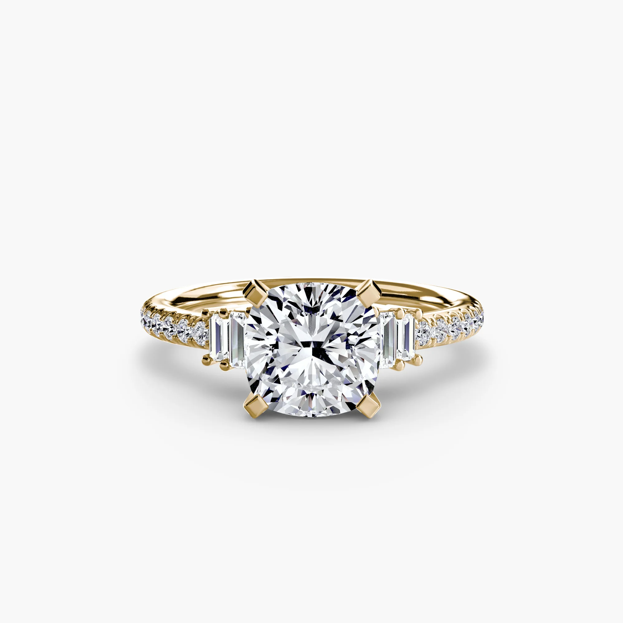 Solitaire with Pavé 4 - Image 14